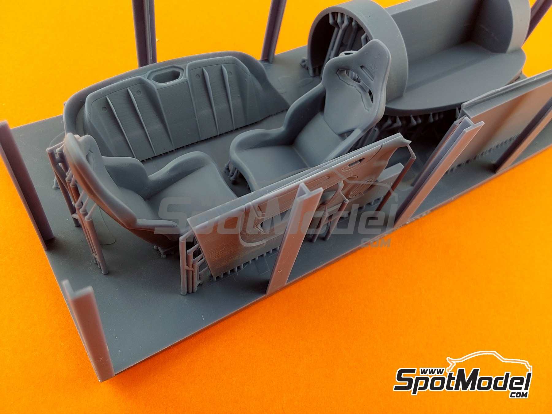 Image 22: Alpine A110 -  2018 | Car scale model kit in 1/24 scale , designed by 3DVM  and  manufactured by Print Lab 3D (ref.&nbsp;PLB3-000003)