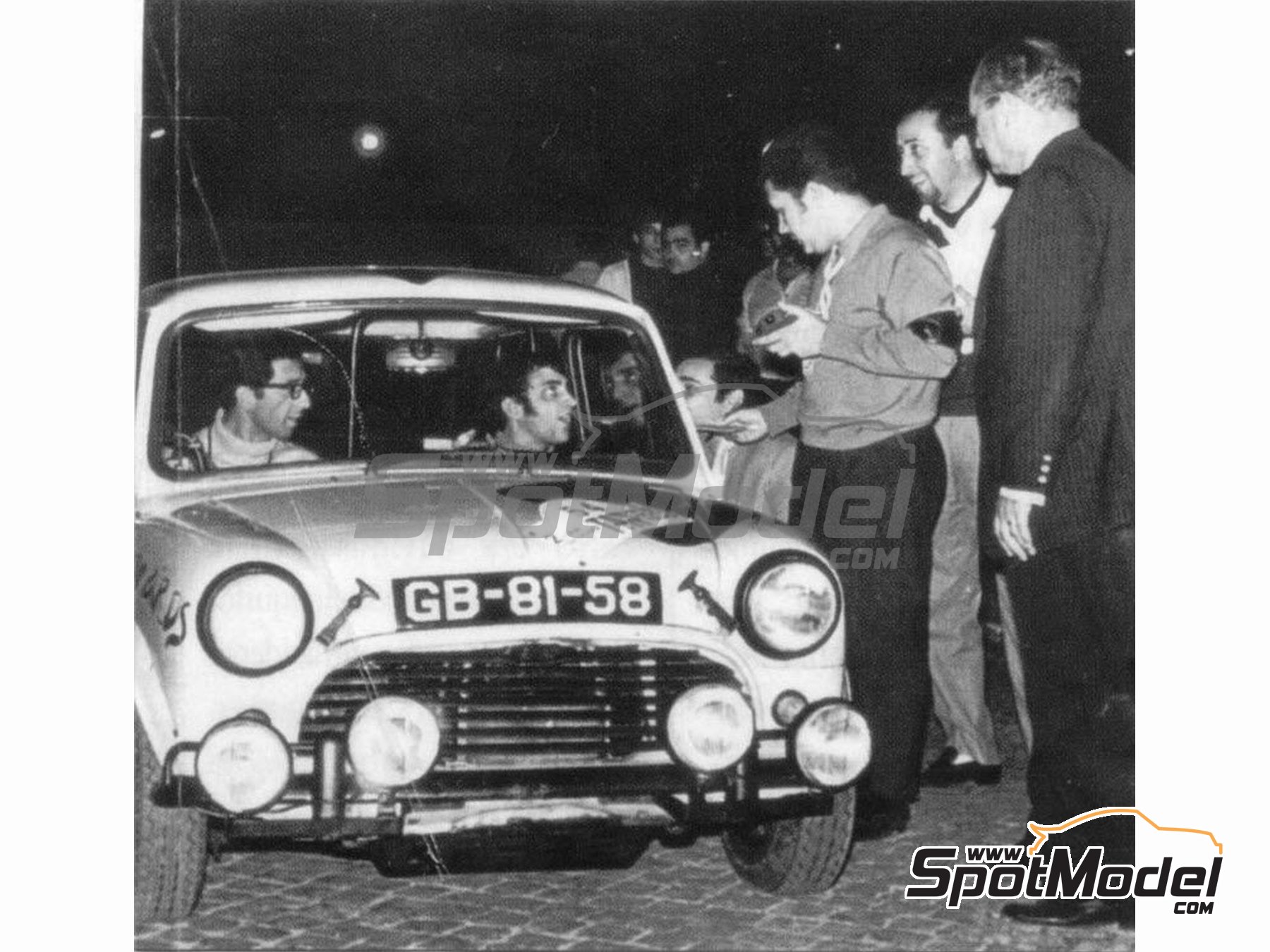 Image 4: Alpine Renault A310 1800 + Renault R8 Gordini + Mini Cooper S patrocinado por Gitanes - Rally de Portugal - Vinho do Porto, TAP Rally de Portugal 1967, 1968 y 1976 | Decoraci&oacute;n en escala&nbsp;1/24 , dise&ntilde;ado por Jorge Pinho  y  fabricado por Print Lab Decals (ref.&nbsp;PLB2-131542)