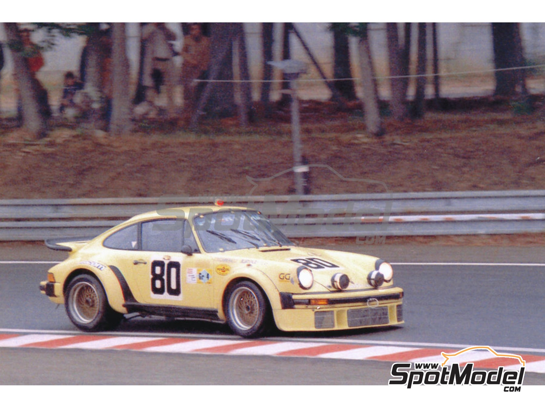 Image 8: Porsche 934 Turbo RSR - 24 Horas de Le Mans 1980 | Decoraci&oacute;n en escala&nbsp;1/24 , dise&ntilde;ado por J Banks  y  fabricado por Print Lab Decals (ref.&nbsp;PLB2-187186)