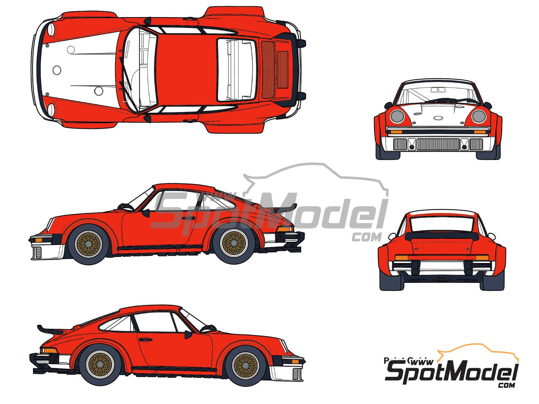 Image 4: Porsche 934 Turbo RSR Group 4 sponsored by Ravenel VSD - 24 Hours Le Mans 1978 | Marking / livery in 1/24 scale , designed by J Banks  and  manufactured by Print Lab Decals (ref.&nbsp;PLB2-435203)