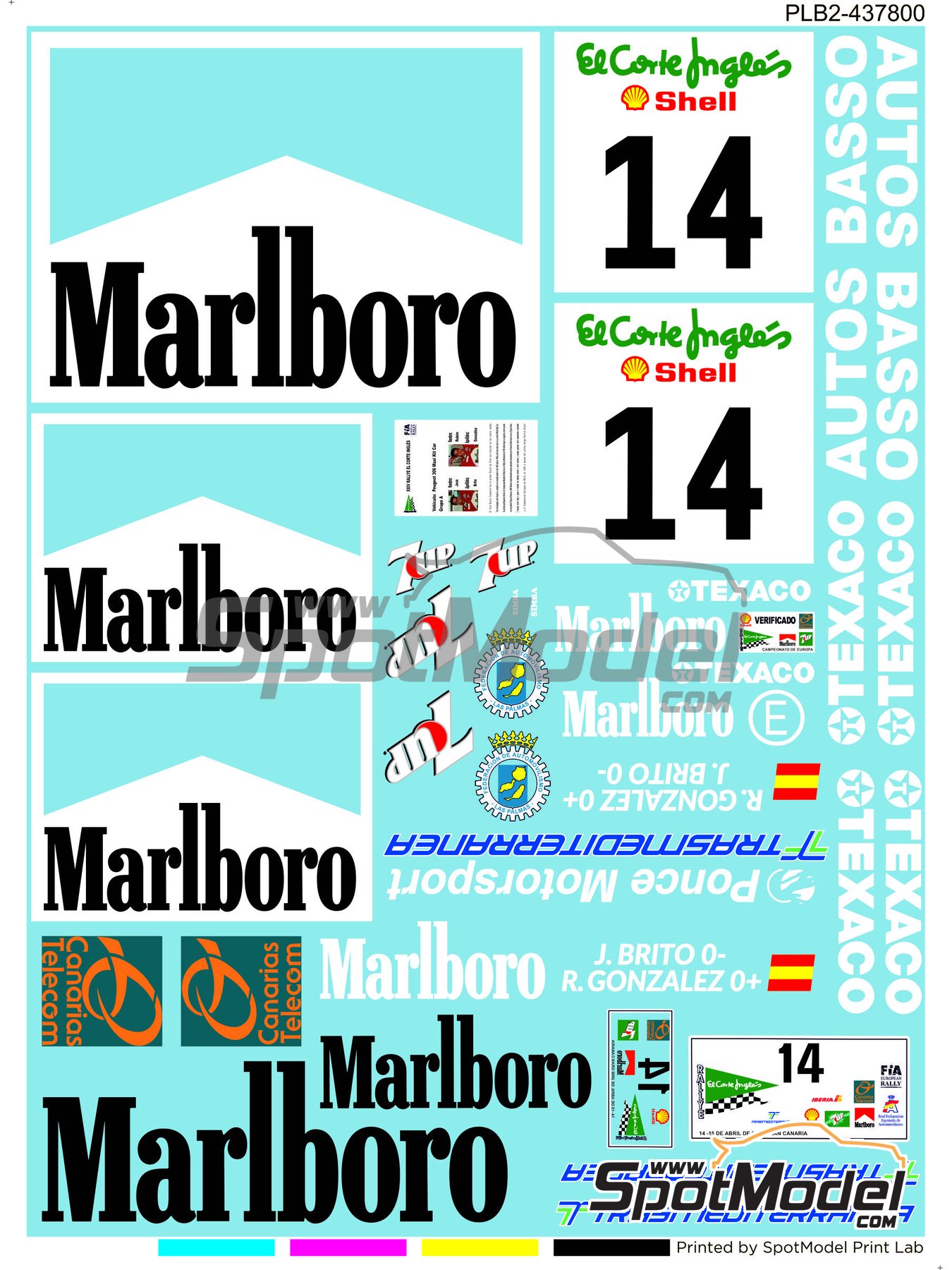 Peugeot 306 Roland Garros Autocollants Stickers Kit Carrosserie 5 portes -  STICK-IN