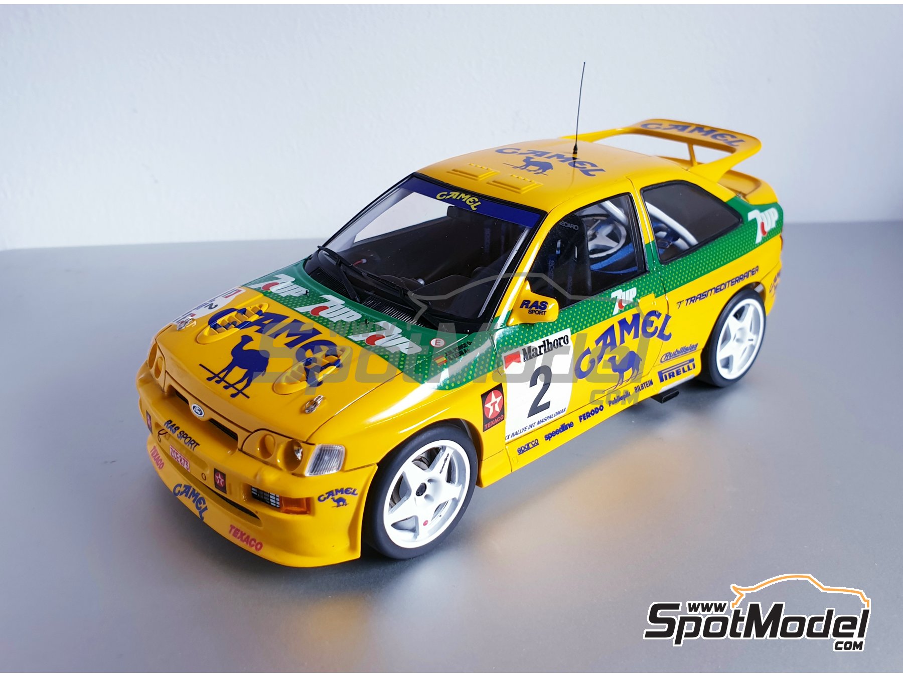 Calcas Ford Escort Maxi Kit Car Rally Manx 1997 1:32 1:43 1:24 1:18 Evans decals 