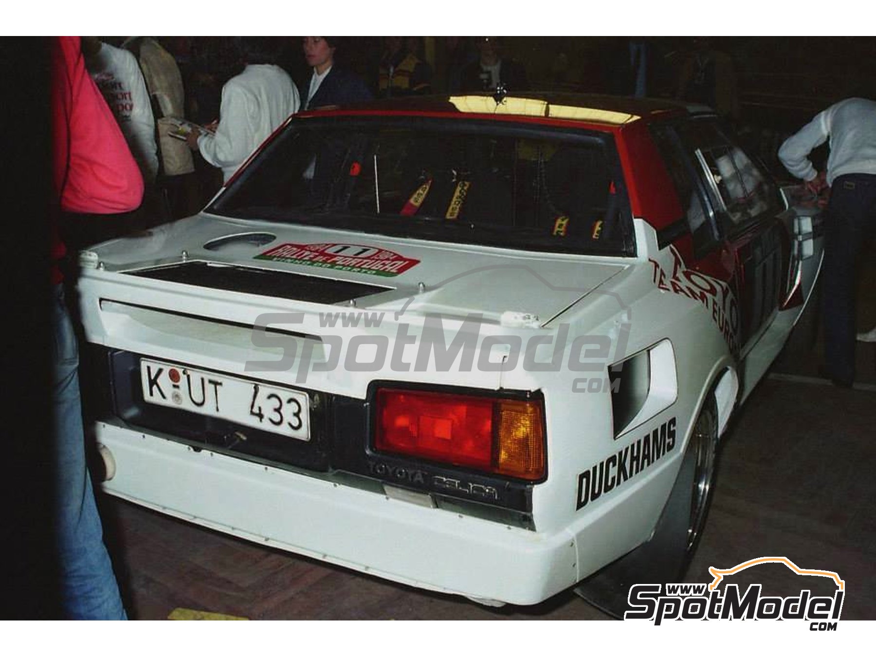Image 3: Complements and substitution decals for MG Metro Rallye Portugal 1986 Toyota Celica TA64 Rallye Portugal 1984 - Portugal Rally - Vinho do Porto 1984 and 1986 | Marking / livery in 1/24 scale , designed by Jorge Pinho  and  manufactured by Print Lab Decals (ref.&nbsp;PLB2-451188)