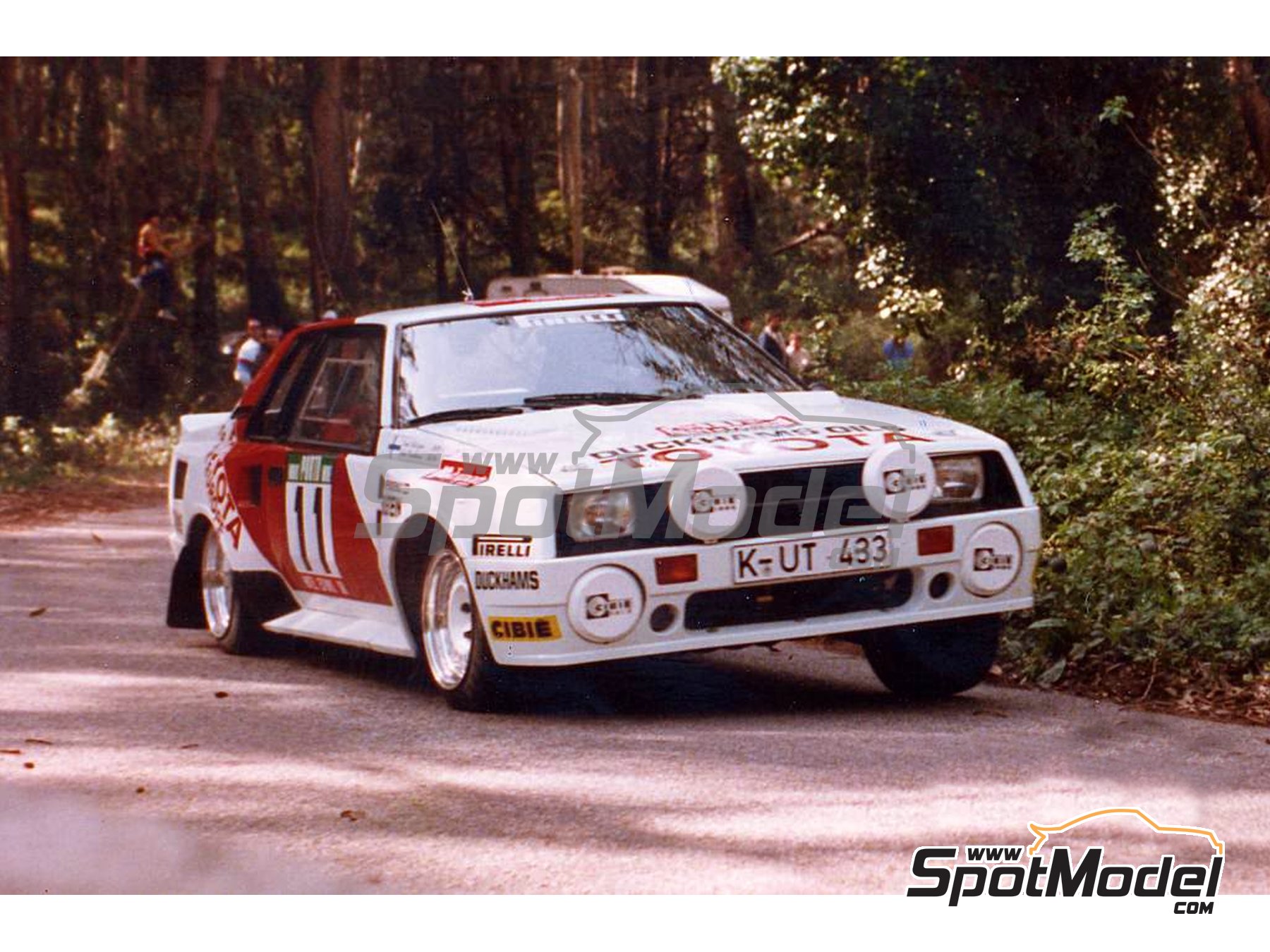 Image 4: Complements and substitution decals for MG Metro Rallye Portugal 1986 Toyota Celica TA64 Rallye Portugal 1984 - Portugal Rally - Vinho do Porto 1984 and 1986 | Marking / livery in 1/24 scale , designed by Jorge Pinho  and  manufactured by Print Lab Decals (ref.&nbsp;PLB2-451188)