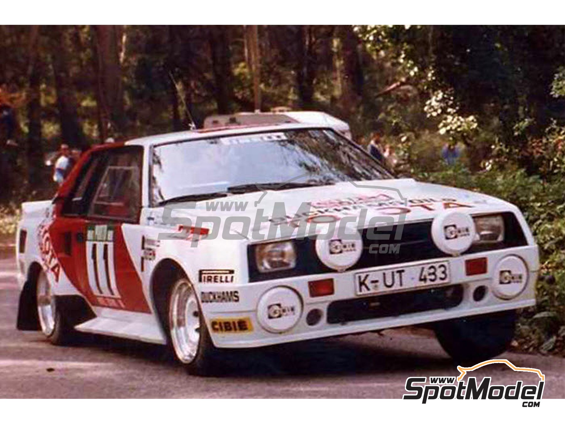 Image 5: Complements and substitution decals for MG Metro Rallye Portugal 1986 Toyota Celica TA64 Rallye Portugal 1984 - Portugal Rally - Vinho do Porto 1984 and 1986 | Marking / livery in 1/24 scale , designed by Jorge Pinho  and  manufactured by Print Lab Decals (ref.&nbsp;PLB2-451188)