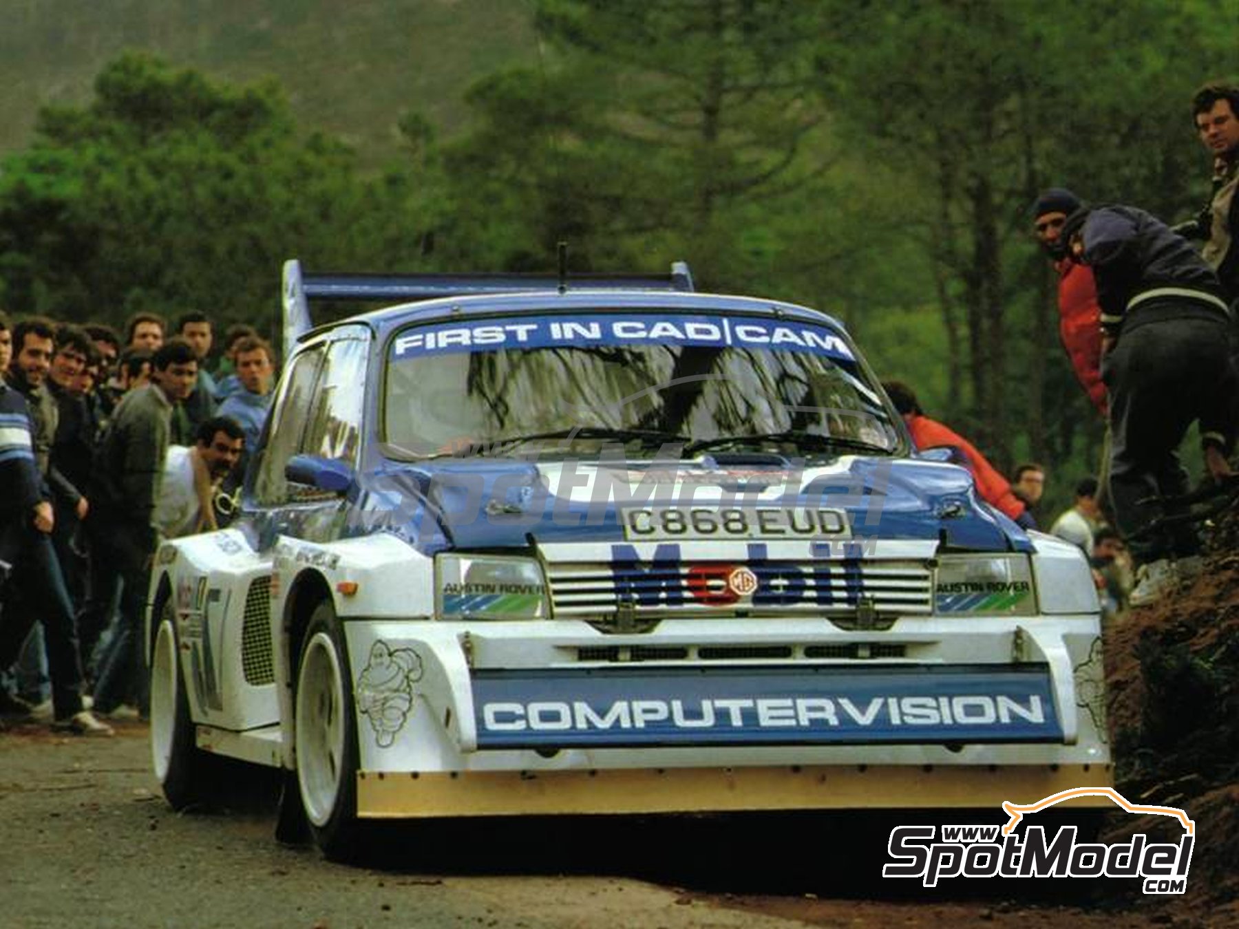 Complements and substitution decals for MG Metro Rallye Portugal