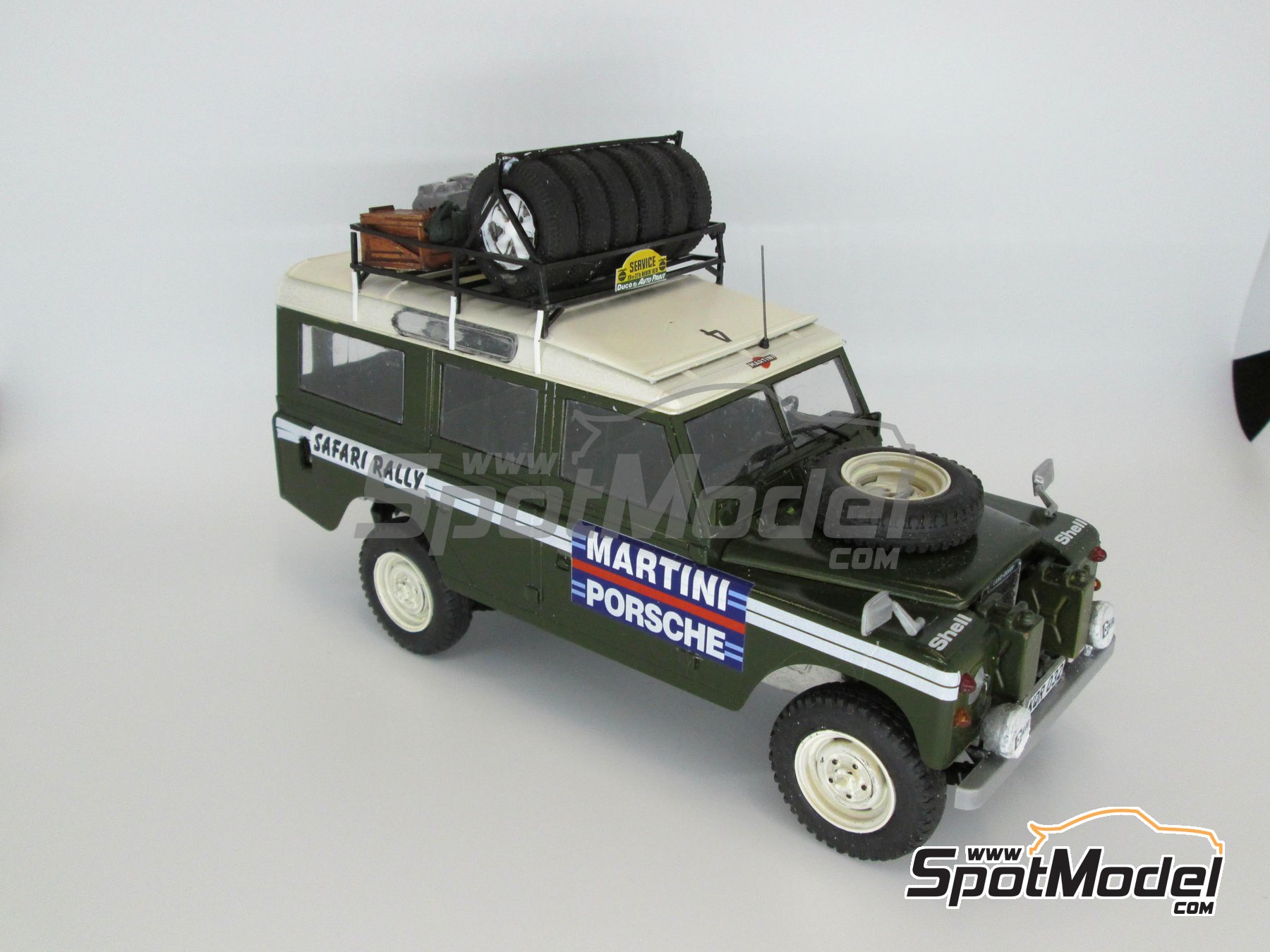 5050 Decals LAND ROVER for 1/24 or other scales 