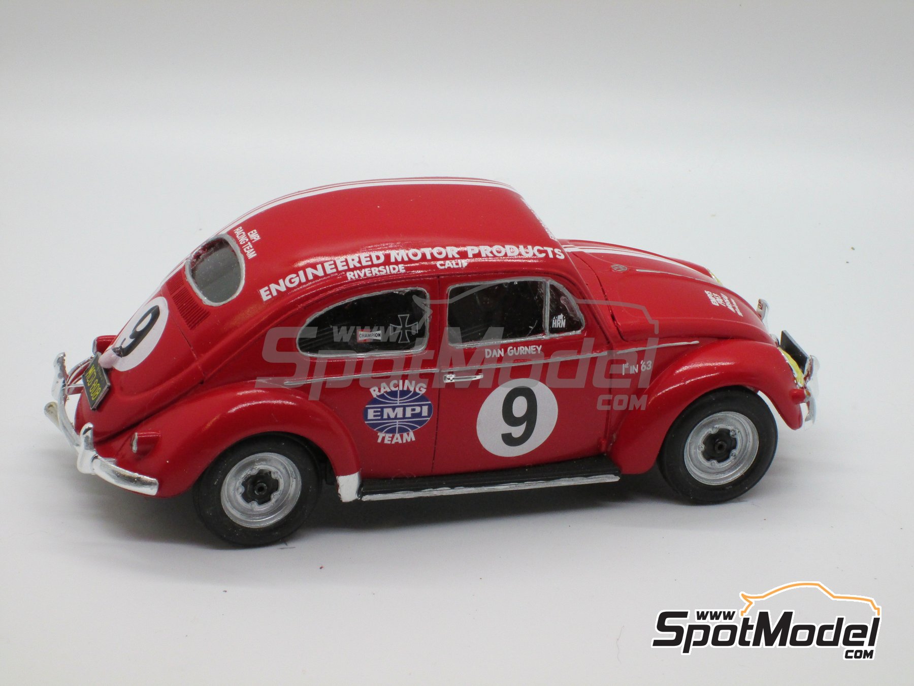 DECALS ONLY VOLKSWAGEN BEETLE WALDEGAARD RALLY SWEDEN 1973 NO MODEL 1:43