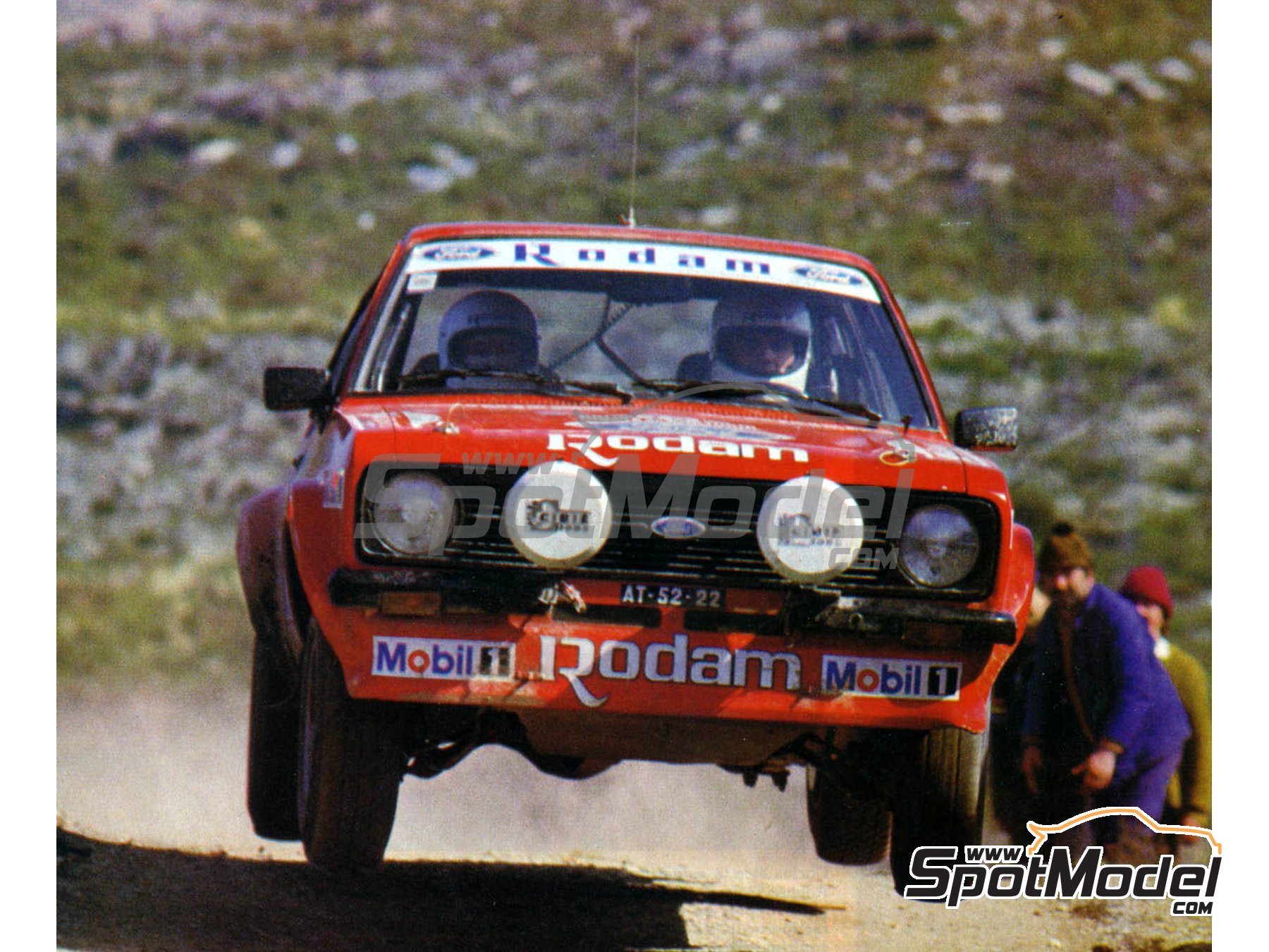 Image 7: Ford Sierra RS Cosworth + Ford Escort RS 1800 Mk II sponsored by Fagor - Correio da Manha - Portugal Rally - Vinho do Porto 1985 and 1989 | Marking / livery in 1/24 scale , designed by Jorge Pinho  and  manufactured by Print Lab Decals (ref.&nbsp;PLB2-803220)