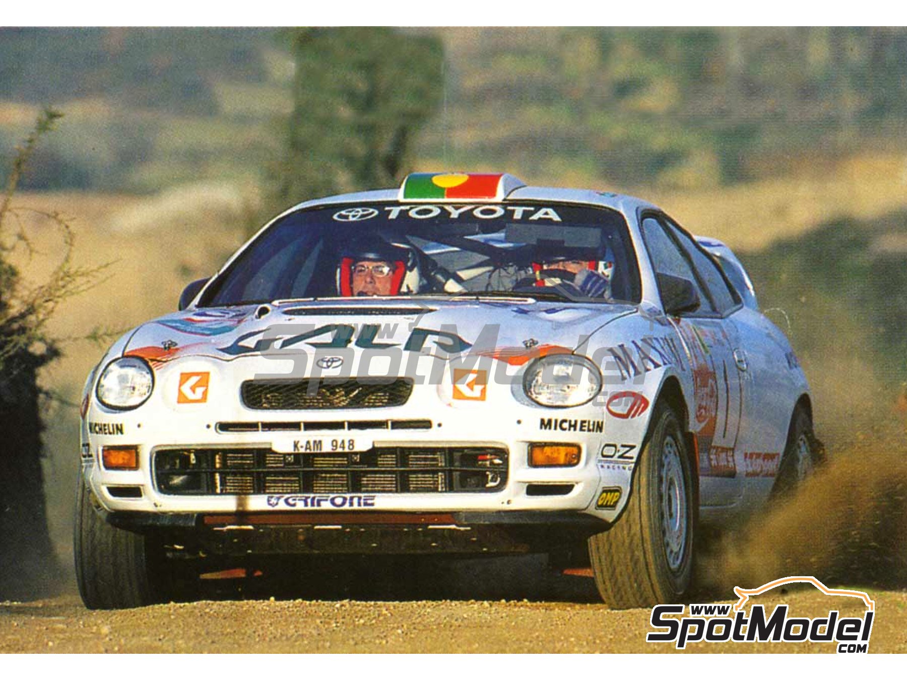 Decal 1/24 Toyota Celica GT/ST205 MARL*ORO Rally Ypres '96 #4 Loix BIG Racing43 