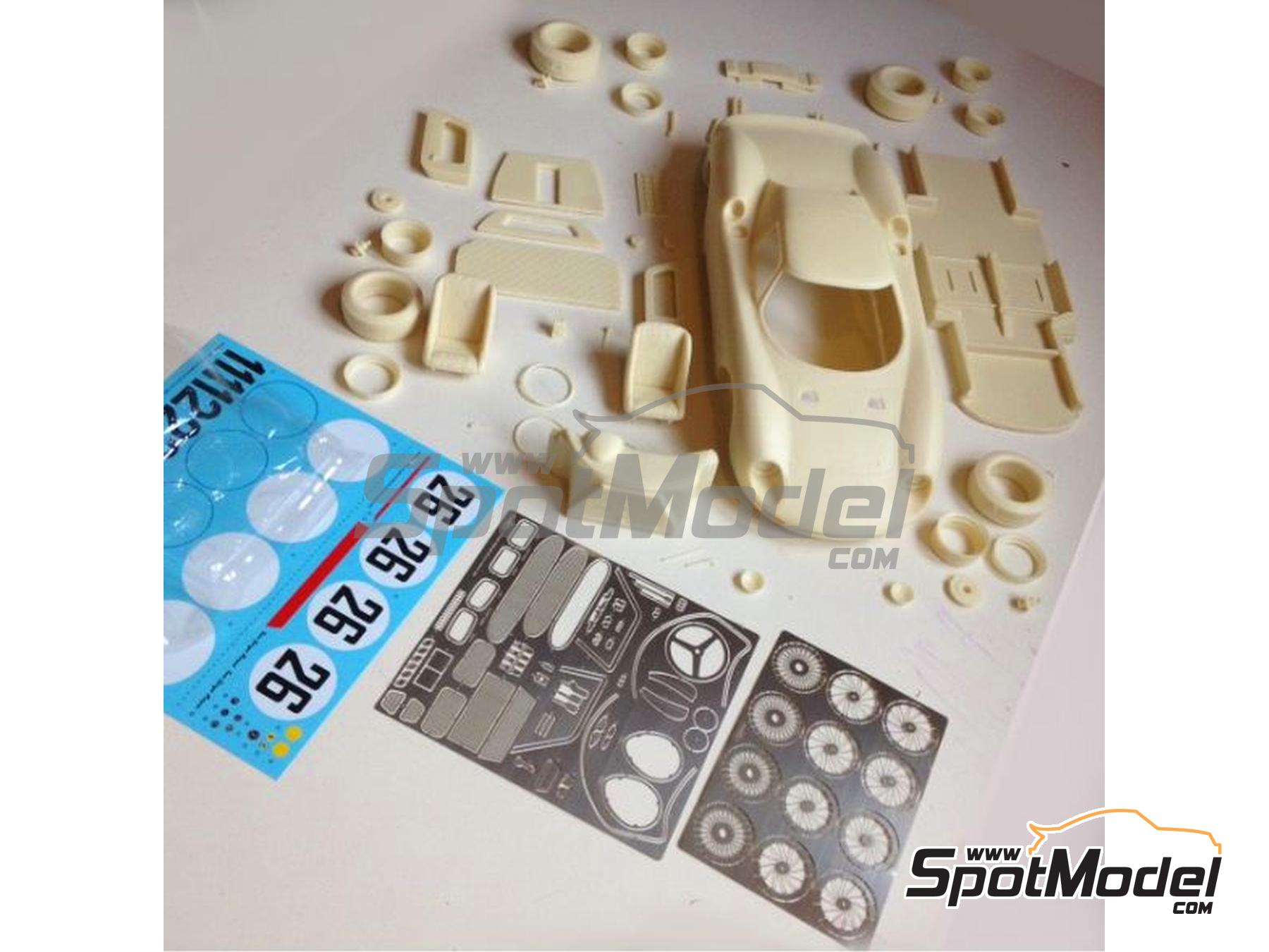 Image 6: Ferrari 250 LM N.A.R.T. Team - 24 Hours Le Mans 1965 | Car scale model kit in 1/12 scale manufactured by Profil24 (ref.&nbsp;P1205)