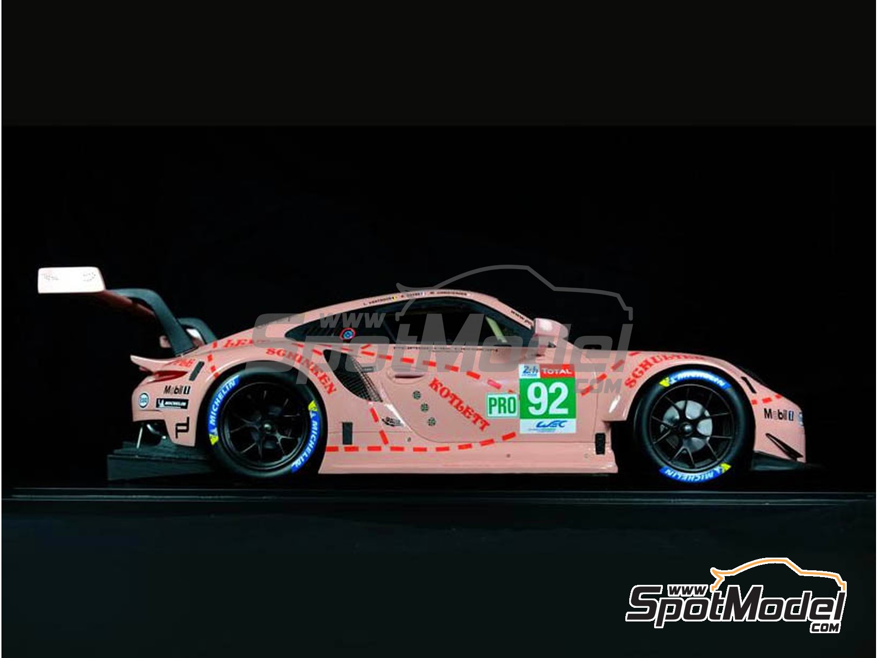 Porsche 911 RSR type 991 n° 92 