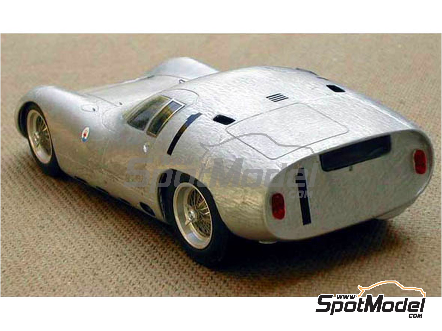 Profil P Car Scale Model Kit Scale Maserati Tipo John Simone FR