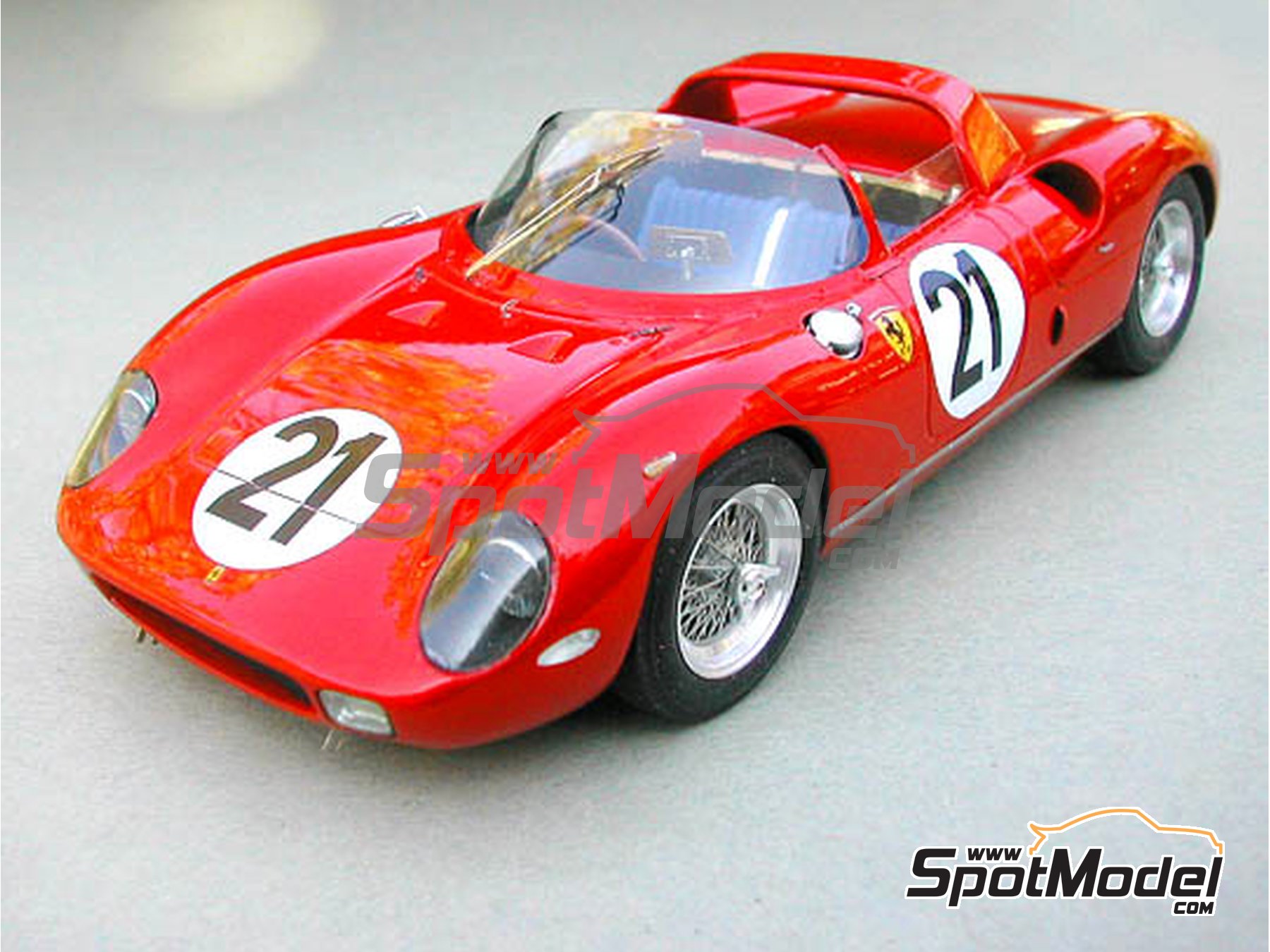 1:24 Ferrari 250 P Le Mans 1963 model kit car Profil 24