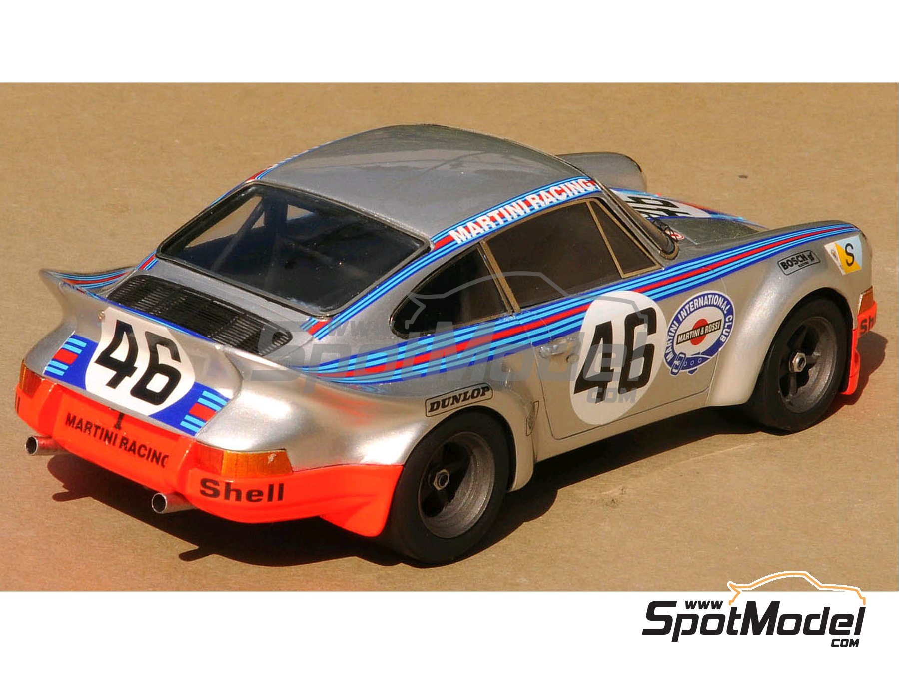Image 3: Porsche 911 Carrera RSR Equipo Porsche System Engineering patrocinado por Martini Racing - 24 Horas de Le Mans 1973 | Maqueta de coche en escala&nbsp;1/24 fabricado por Profil24 (ref.&nbsp;P24083, tambien P24083K)