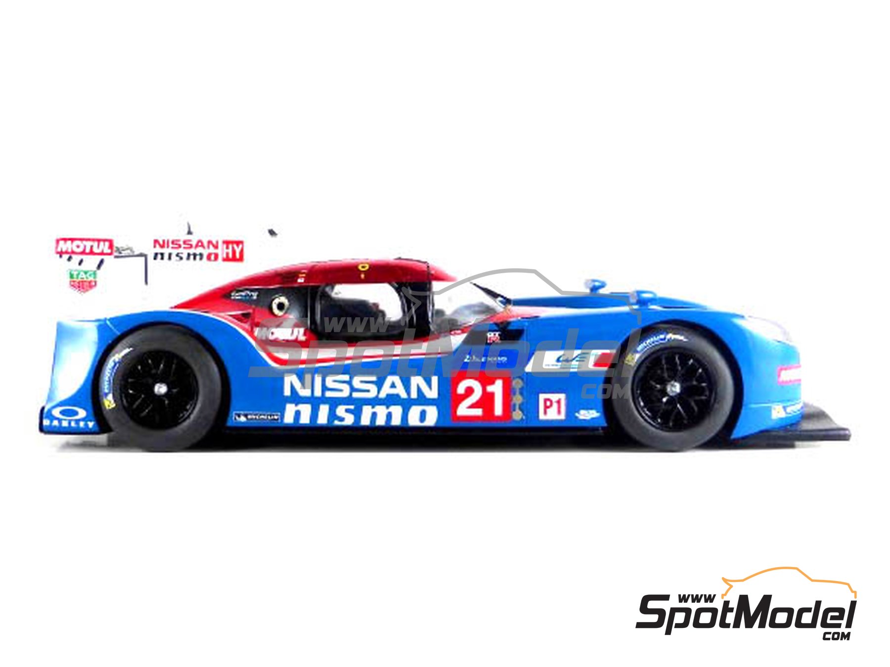 Ebbro 1:43 Nissan GT-R LM Nismo #21 24h LeMans 2015 Matsuda