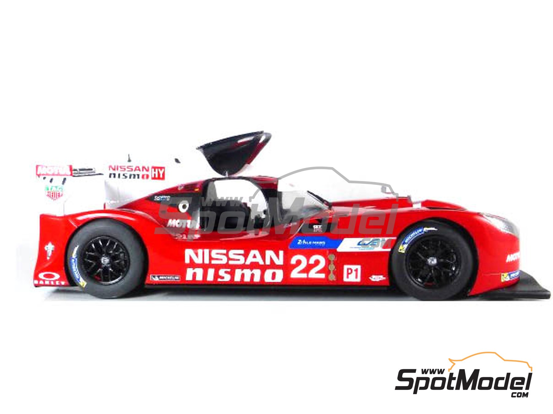 p*e様 NISMO MODEL CAR COLLECTION NOTE SER Profil24 P24100: Car scale model kit 1/24 scale - Nissan GT-R LM