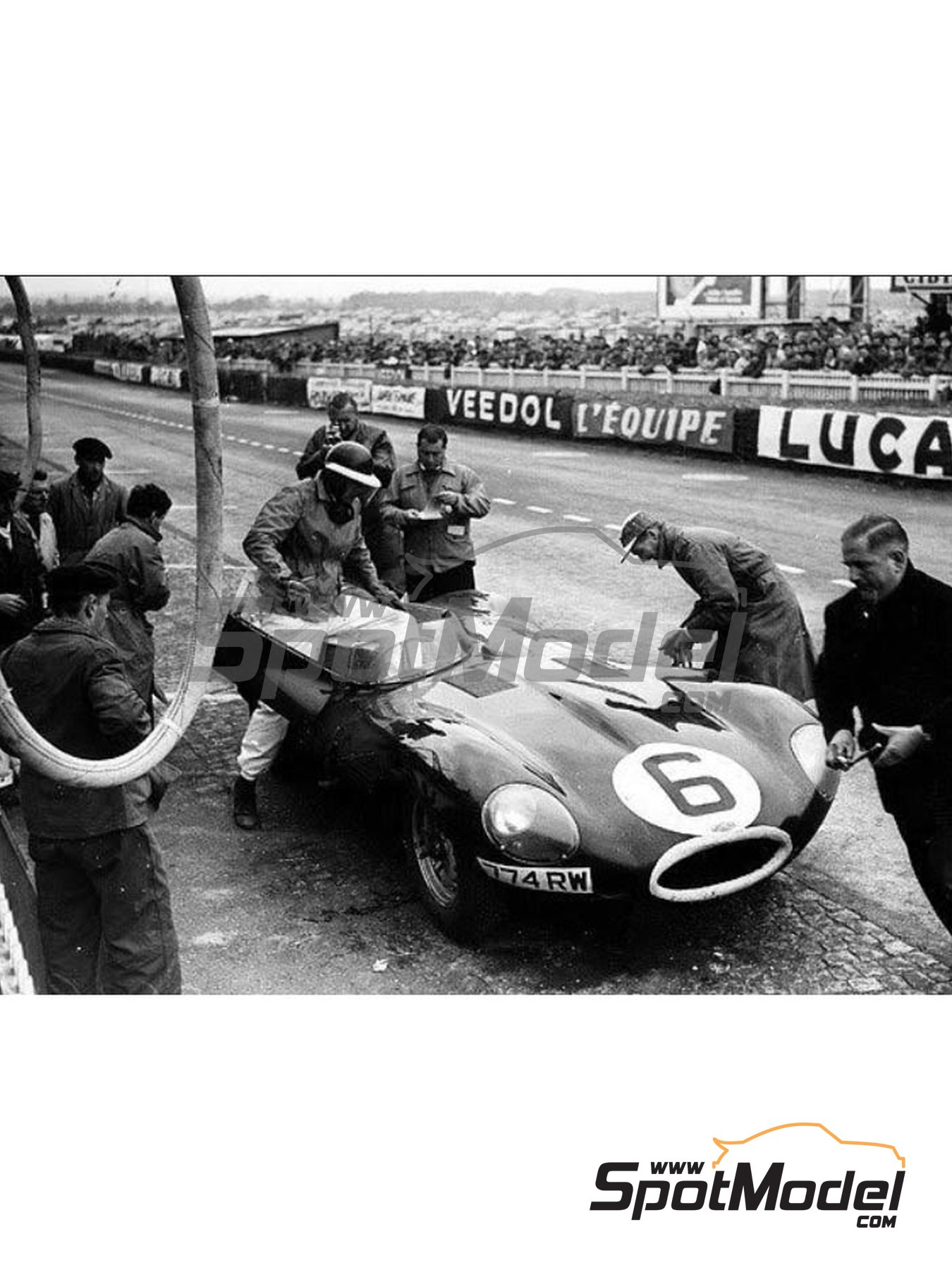 Decals Jaguar D Type Le Mans 1957 1:32 1:43 1:24 1:18 calcas 