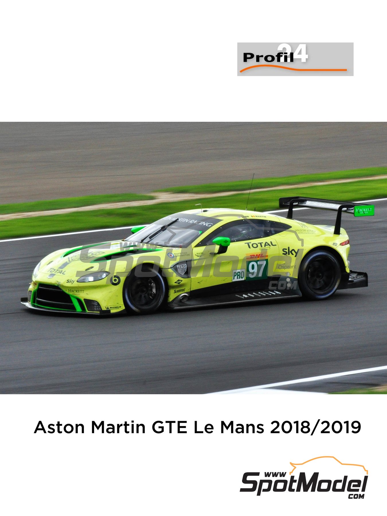 CARD LE MANS 24 HOURS 2019 ASTON MARTIN RACING