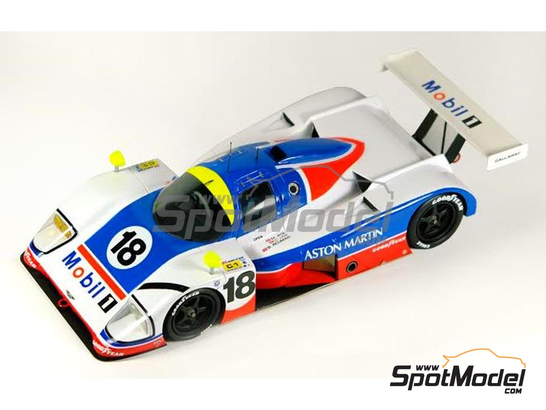 Image 4: Aston Martin AMR1 sponsored by Mobil1 - 24 Hours Le Mans 1989 | Car scale model kit in 1/24 scale manufactured by Profil24 (ref.&nbsp;P24122K)