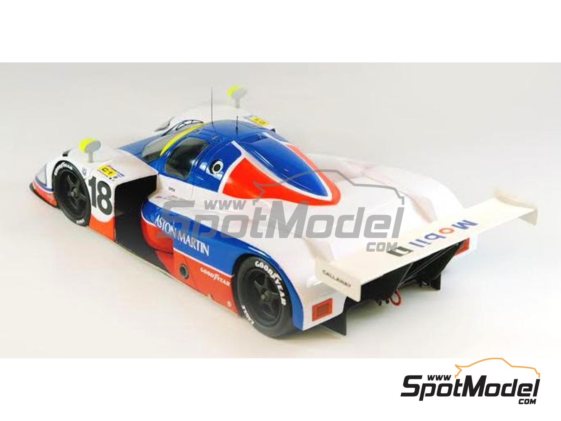 Image 5: Aston Martin AMR1 sponsored by Mobil1 - 24 Hours Le Mans 1989 | Car scale model kit in 1/24 scale manufactured by Profil24 (ref.&nbsp;P24122K)