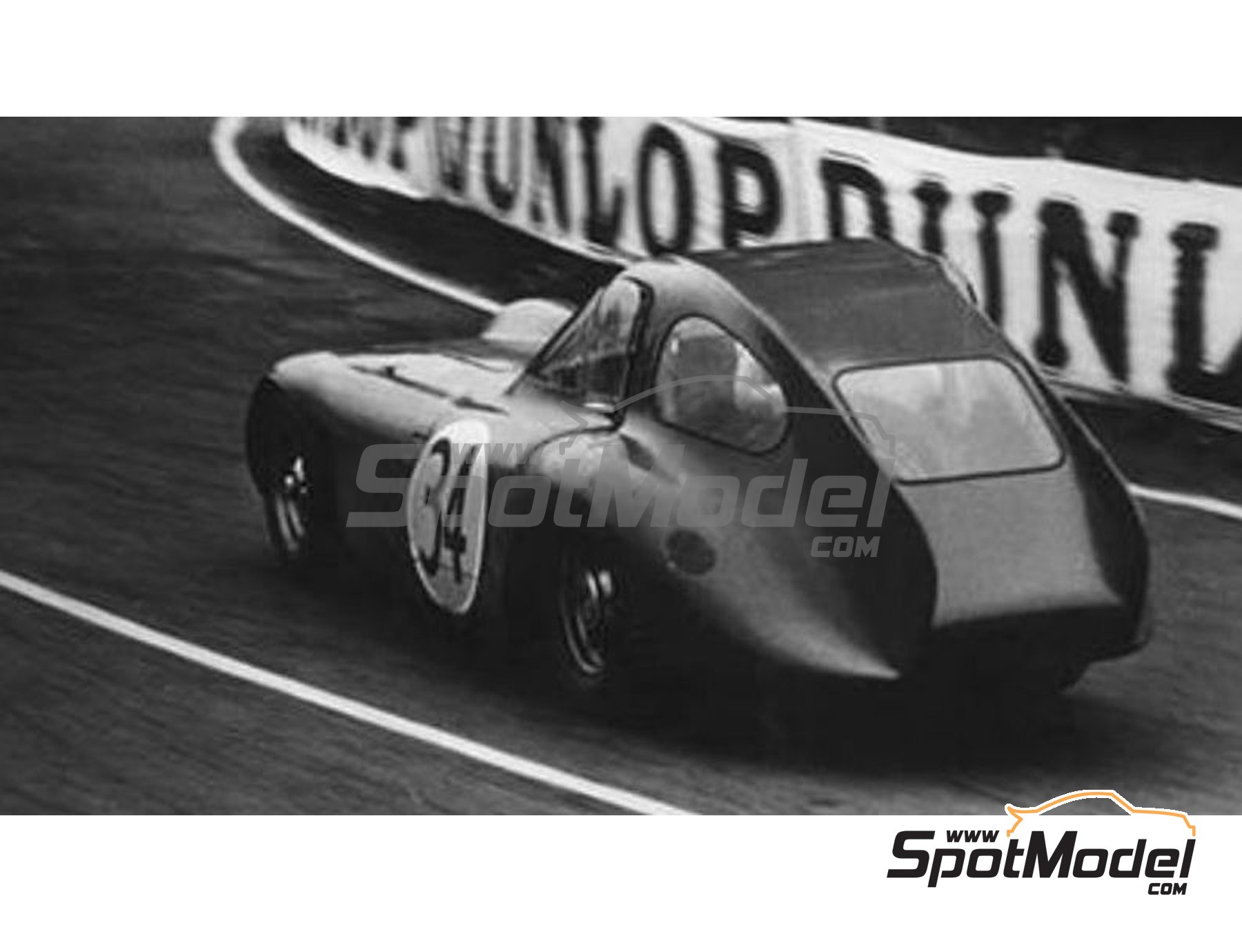 Image 2: Bristol 450 Equipo Bristol Aeroplane Co - 24 Horas de Le Mans 1954 | Maqueta de coche en escala&nbsp;1/24 fabricado por Profil24 (ref.&nbsp;P24124K)