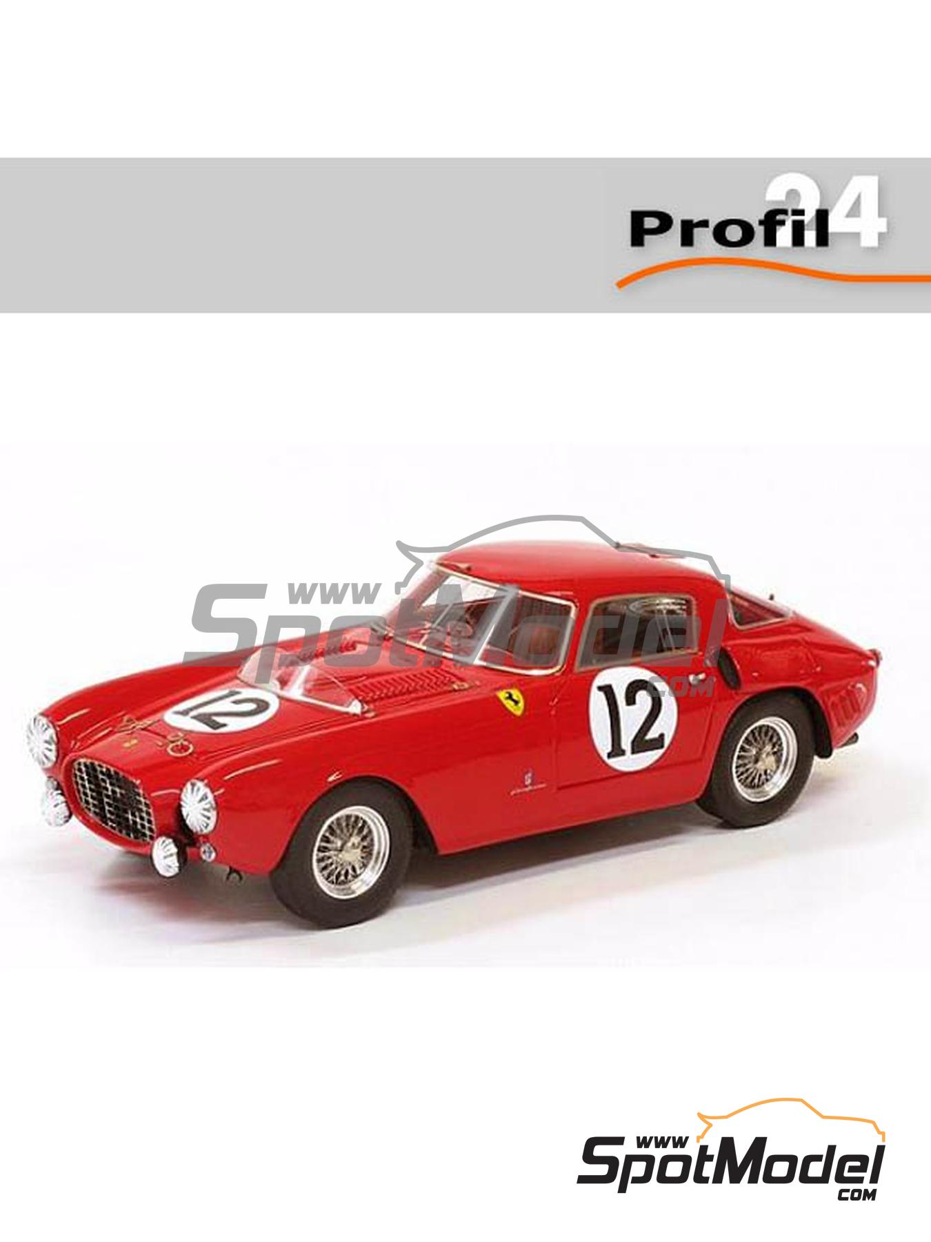 1/24 Ferrari 340-375 MM Le mans 1953 model kit car Profil 24 models