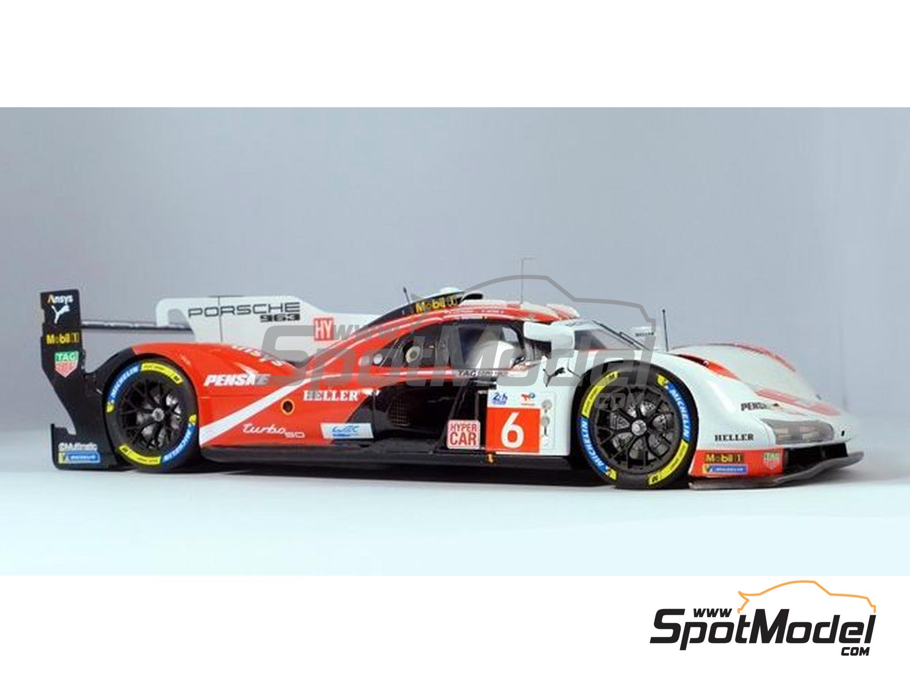 Image 5: Porsche 963 LMDh Penske Motorsport Team sponsored by Ansys - 24 Hours Le Mans 2024 | Car scale model kit in 1/24 scale manufactured by Profil24 (ref. P24145K)