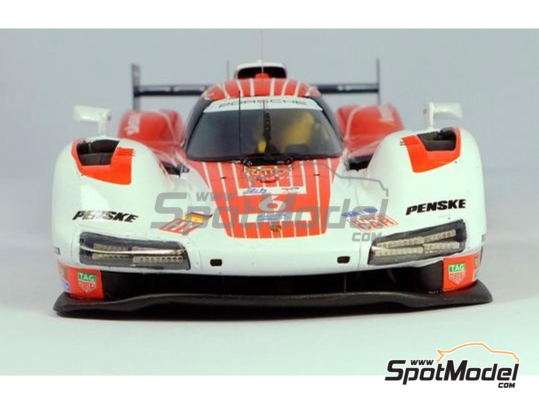 Image 7: Porsche 963 LMDh Penske Motorsport Team sponsored by Ansys - 24 Hours Le Mans 2024 | Car scale model kit in 1/24 scale manufactured by Profil24 (ref. P24145K)