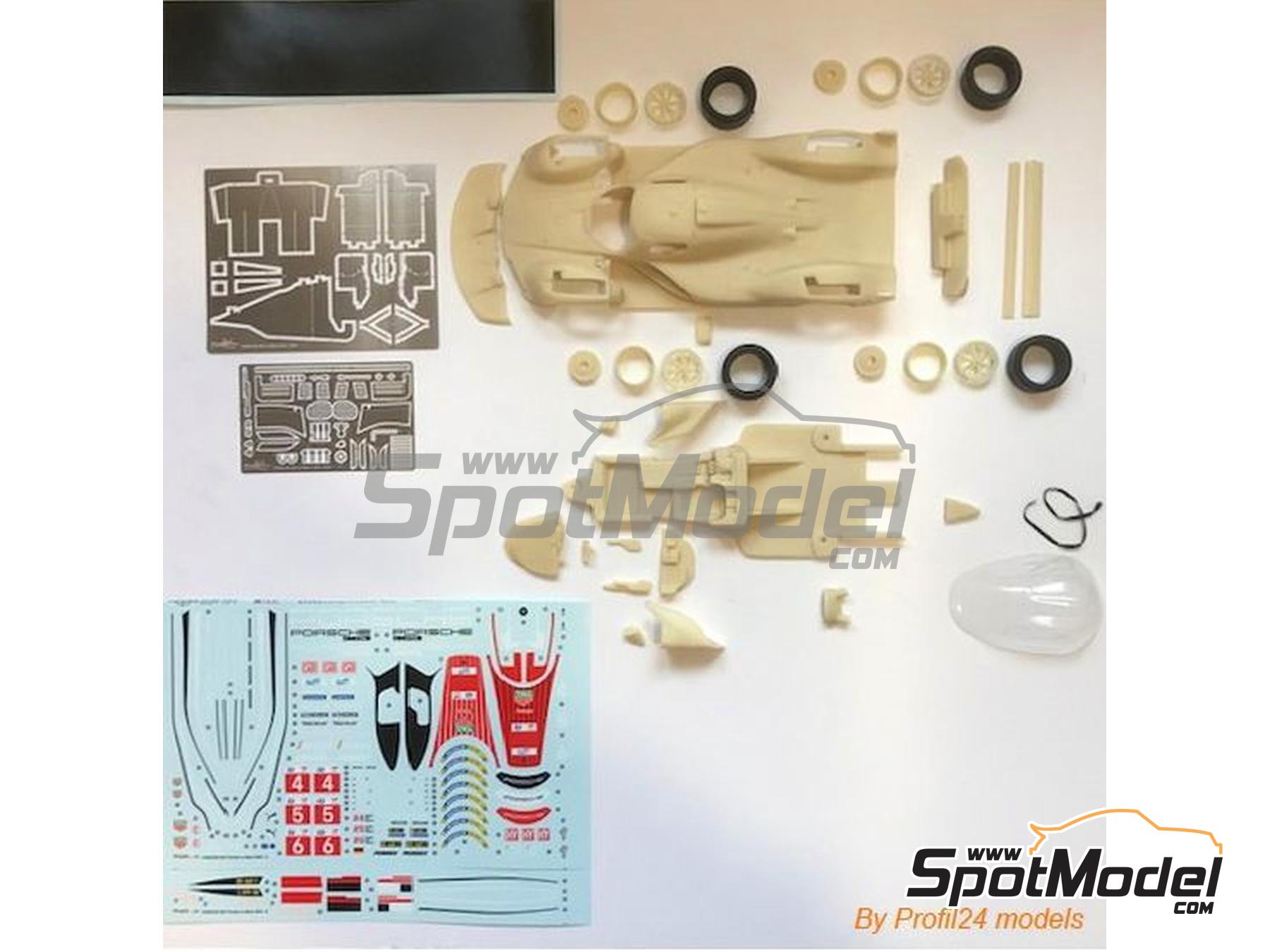 Image 8: Porsche 963 LMDh Penske Motorsport Team sponsored by Ansys - 24 Hours Le Mans 2024 | Car scale model kit in 1/24 scale manufactured by Profil24 (ref. P24145K)