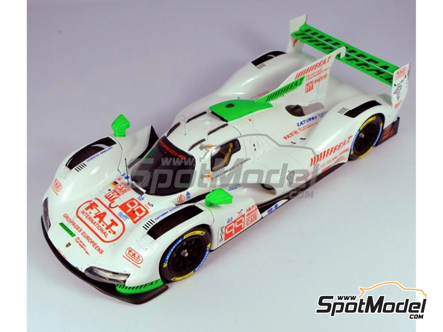 Image 3: Porsche 963 LMDh Equipo Proton Competition patrocinado por Fat International - 24 Horas de Le Mans 2024 | Maqueta de coche en escala&nbsp;1/24 fabricado por Profil24 (ref.&nbsp;P24147K)