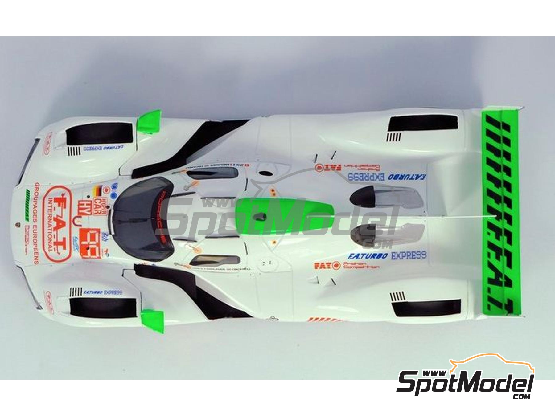 Image 6: Porsche 963 LMDh Equipo Proton Competition patrocinado por Fat International - 24 Horas de Le Mans 2024 | Maqueta de coche en escala&nbsp;1/24 fabricado por Profil24 (ref.&nbsp;P24147K)