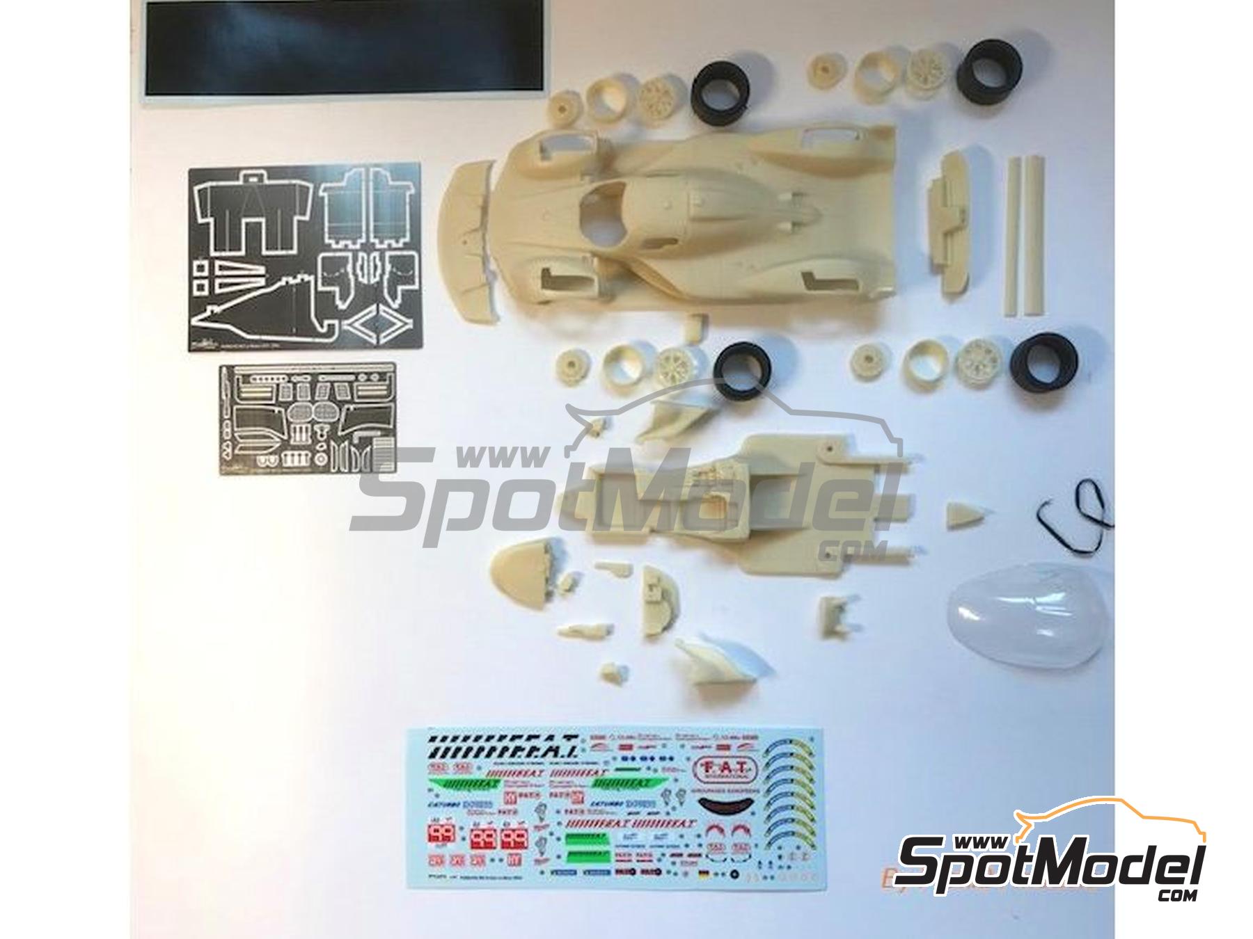 Image 7: Porsche 963 LMDh Equipo Proton Competition patrocinado por Fat International - 24 Horas de Le Mans 2024 | Maqueta de coche en escala&nbsp;1/24 fabricado por Profil24 (ref.&nbsp;P24147K)