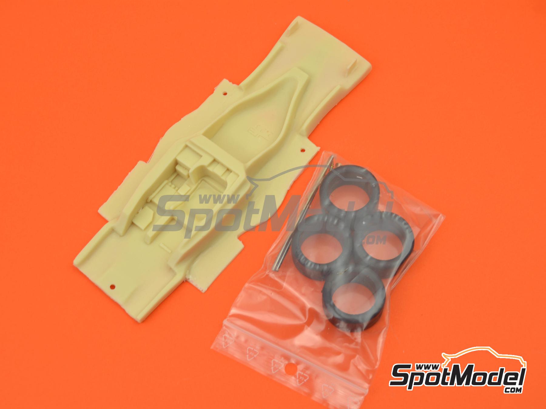 Image 5: Ferrari 499P LMH Equipo Ferrari AF Corse patrocinado por Richard Mille - 24 Horas de Le Mans 2024 | Maqueta de coche en escala&nbsp;1/24 fabricado por Profil24 (ref.&nbsp;P24148K)