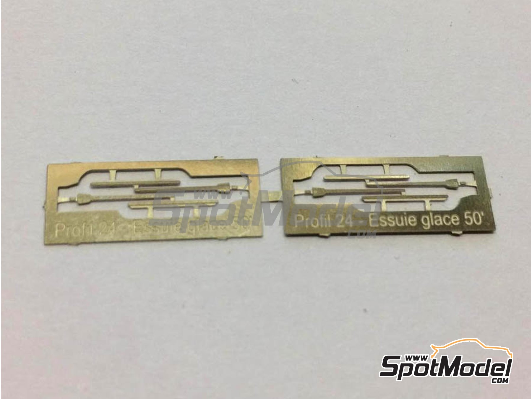 Image 1: Windshield wipers 1950's | Wipers in 1/24 scale manufactured by Profil24 (ref.&nbsp;P24EG50, also P24EG'50)