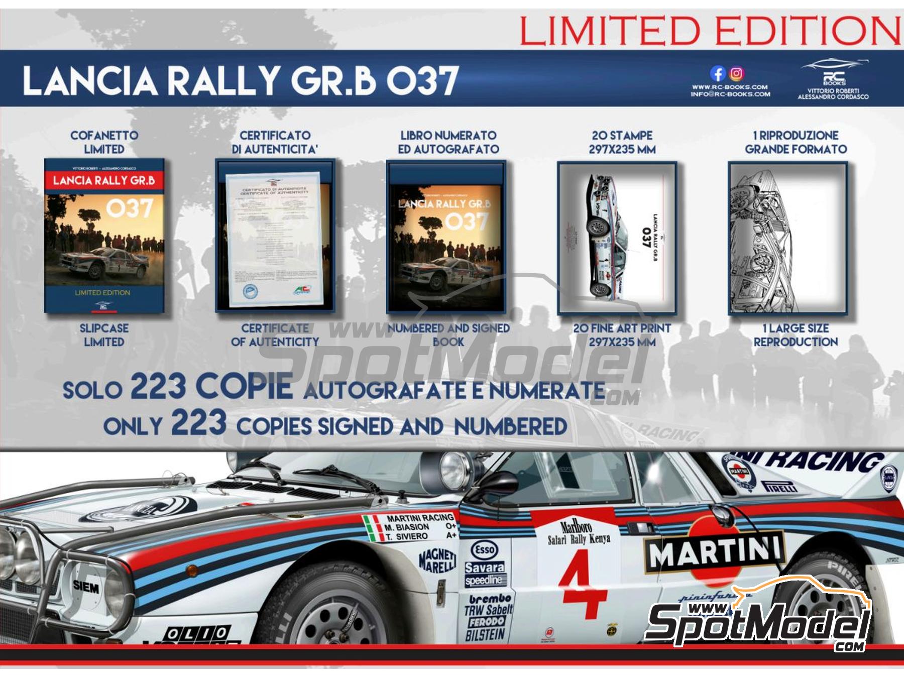 Image 1: Lancia Rally 037 Group B - Limited Edition | Book manufactured by RC Books (ref.&nbsp;RCBOOK-09, also 9788899026813)