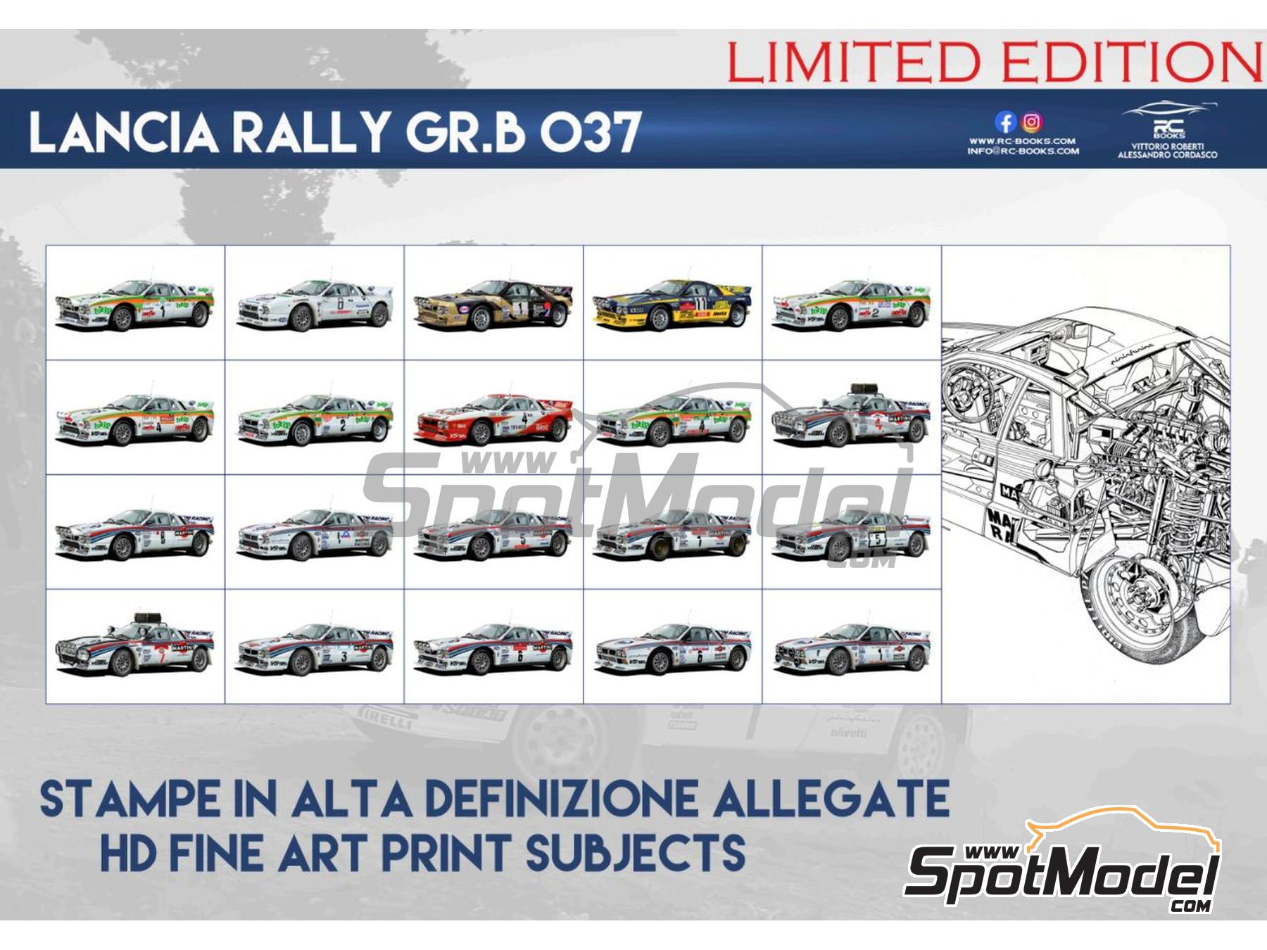 Image 2: Lancia Rally 037 Group B - Limited Edition | Book manufactured by RC Books (ref.&nbsp;RCBOOK-09, also 9788899026813)