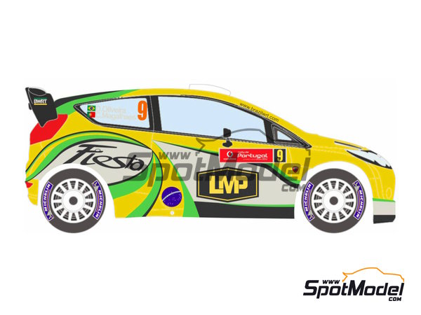 OLIVEIRA Rally ACROPOLI 2012 DECAL 1//43 FORD FIESTA WRC