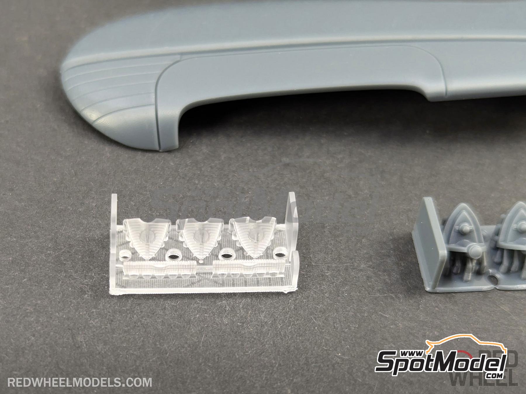 Image 3: Cadillac Tail Fins -  1948 | Detail up set in 1/25 scale manufactured by Red Wheel (ref.&nbsp;RW25006)