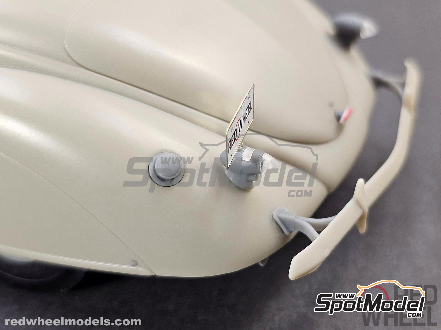 Image 5: Lincoln Zephyr Coupe -  1937 | Scale model kit in 1/25 scale manufactured by Red Wheel (ref.&nbsp;RW25009)