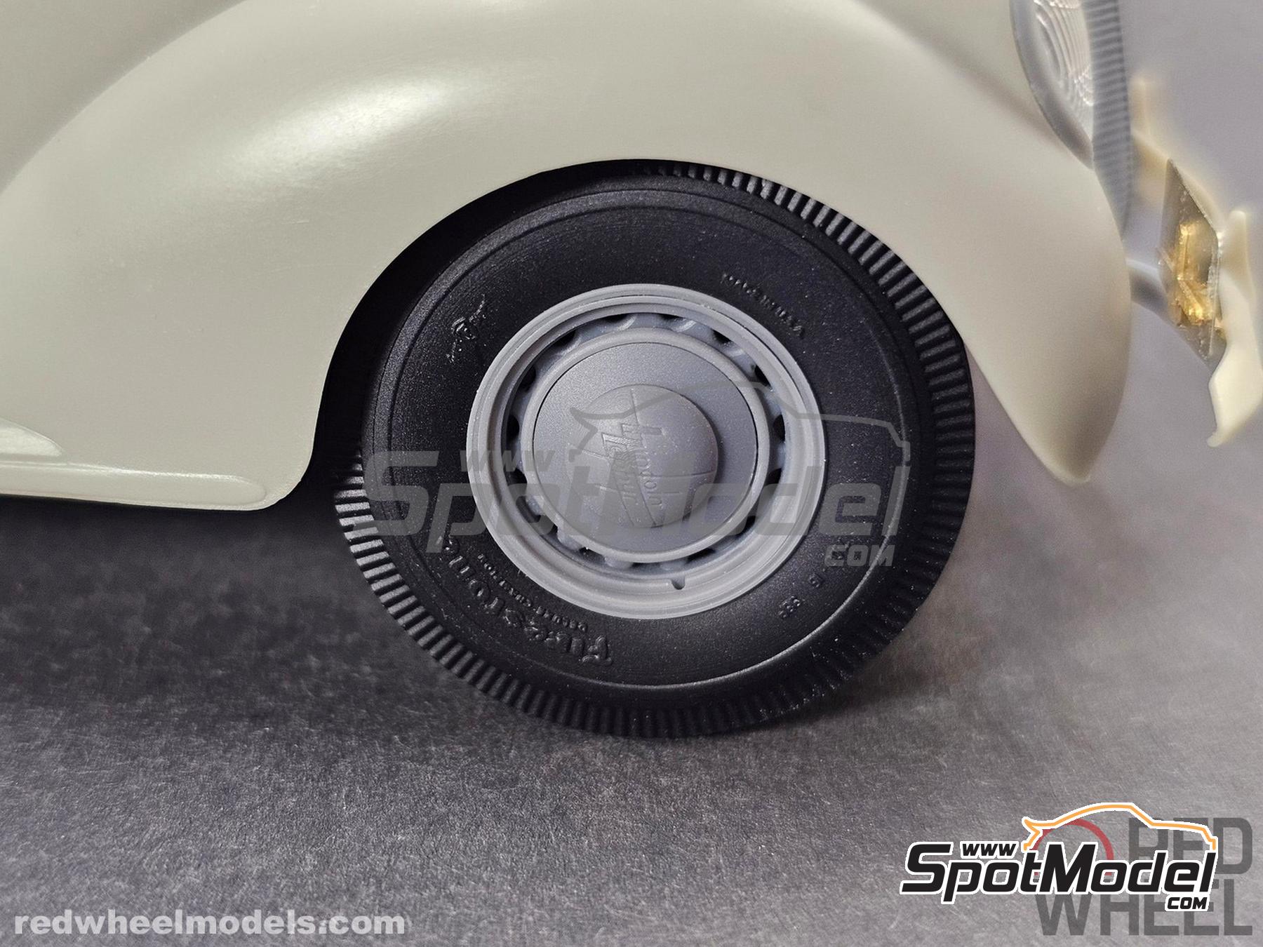 Image 7: Lincoln Zephyr Coupe -  1937 | Scale model kit in 1/25 scale manufactured by Red Wheel (ref.&nbsp;RW25009)