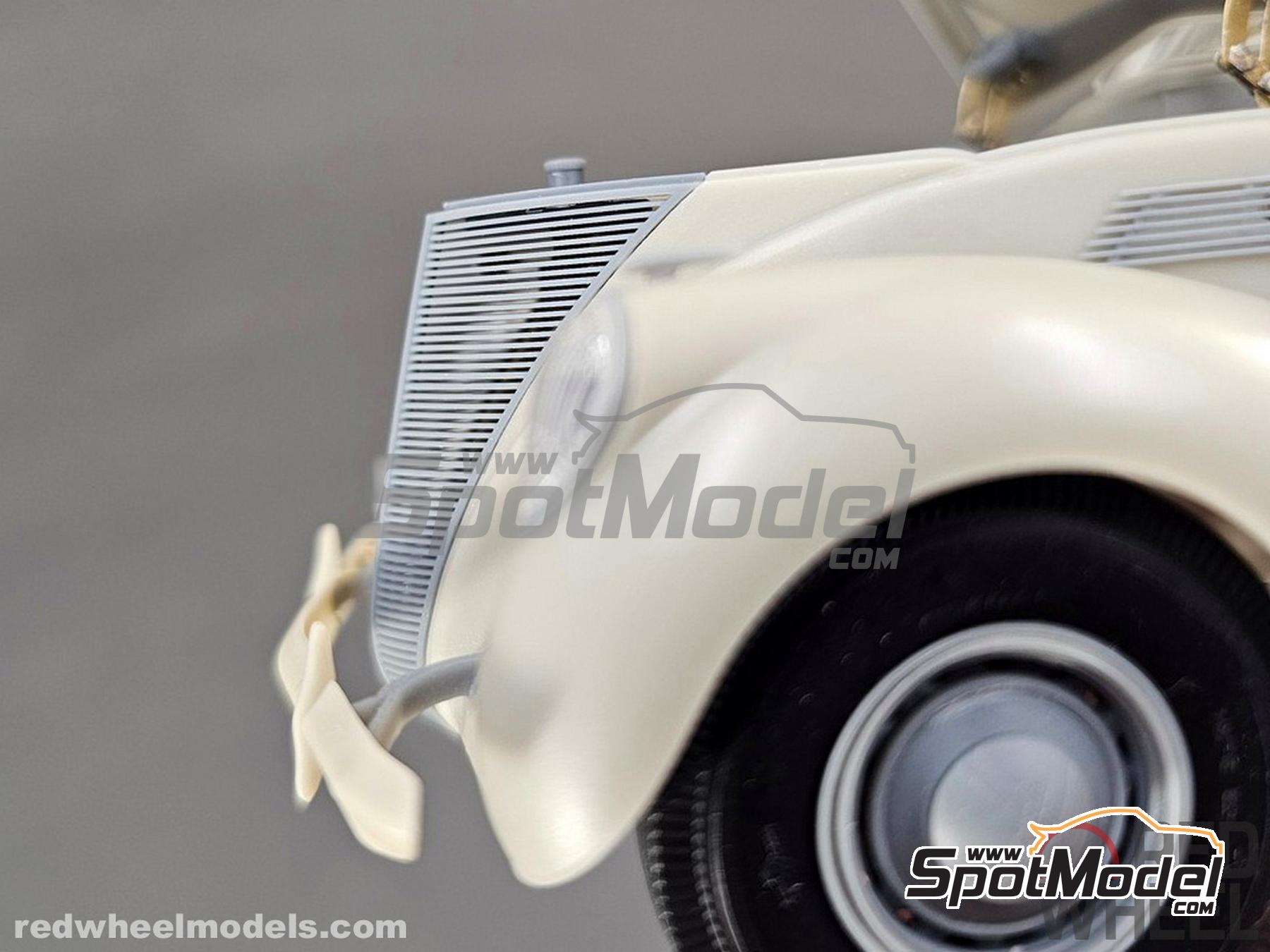 Image 8: Lincoln Zephyr Coupe -  1937 | Scale model kit in 1/25 scale manufactured by Red Wheel (ref.&nbsp;RW25009)