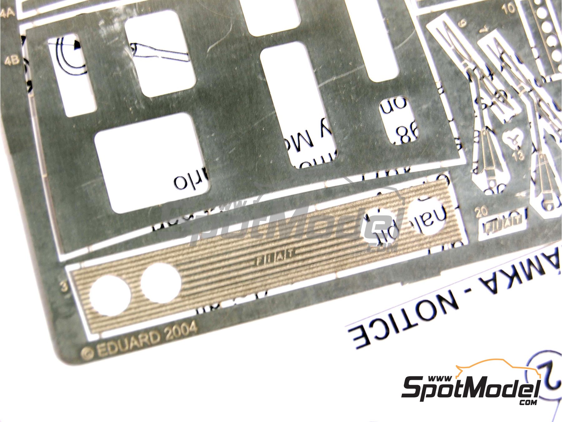 Image 4: Fiat 131 Abarth | Set de mejora y detallado en escala&nbsp;1/24 fabricado por Reji Model (ref.&nbsp;REJI-1008, tambien 1008)