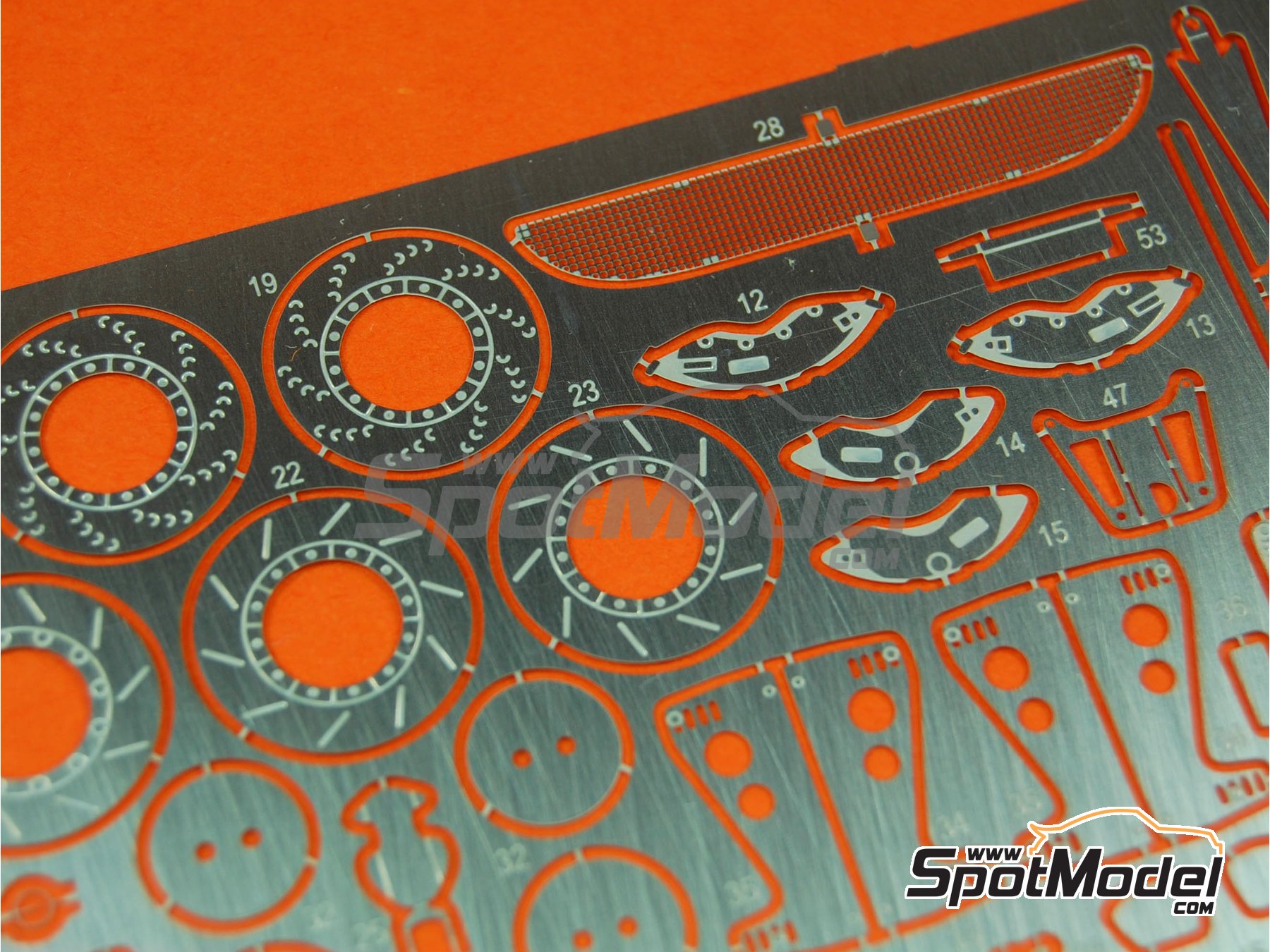 Image 7: Citroen Xsara WRC | Detail up set in 1/24 scale manufactured by Reji Model (ref.&nbsp;REJI-1013, also 1013)