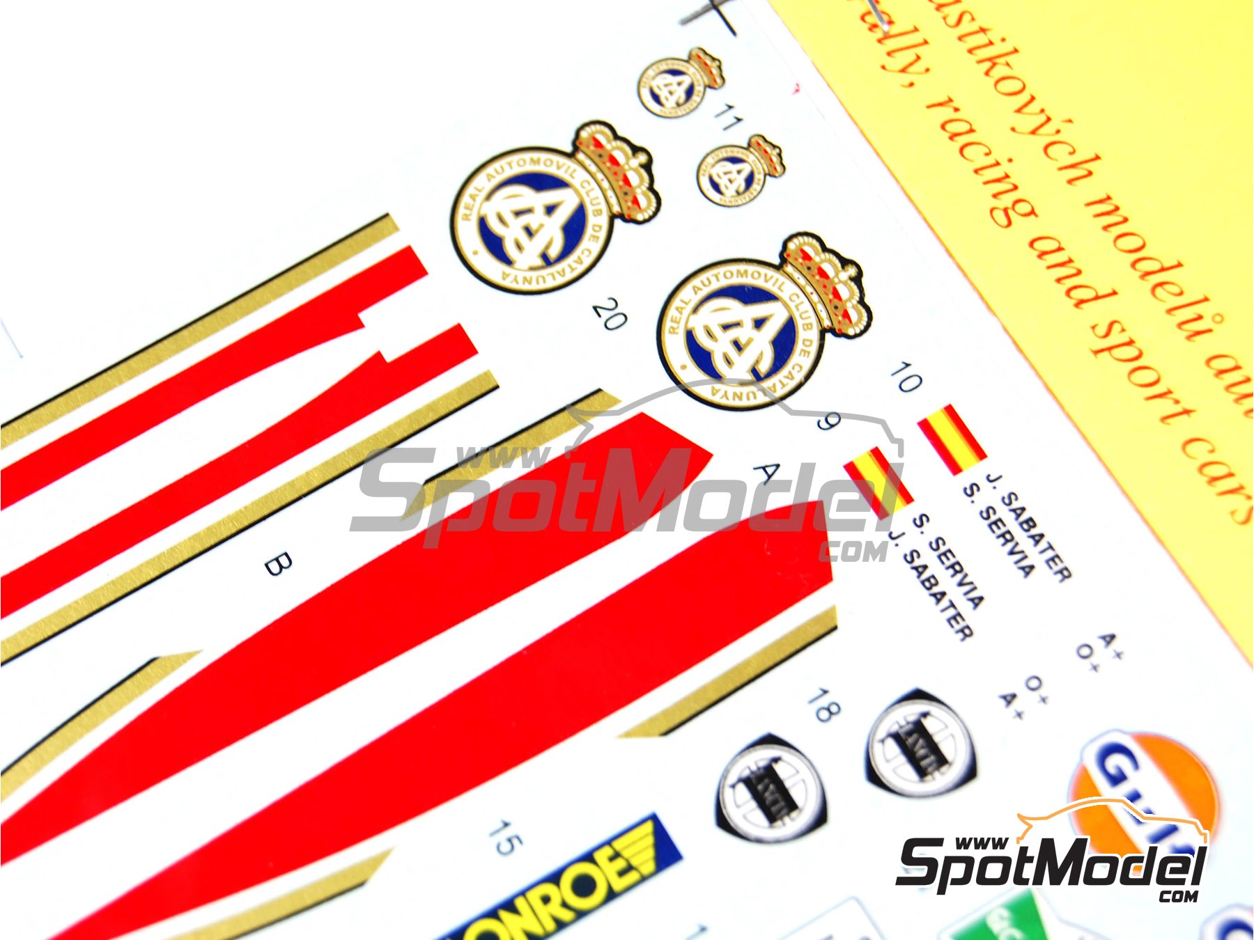 Image 12: Lancia 037 Rally sponsored by Lucky Strike - El Corte Ingles Rally Islas Canarias 1986 | Marking / livery in 1/24 scale manufactured by Reji Model (ref. REJI-150, also 150)