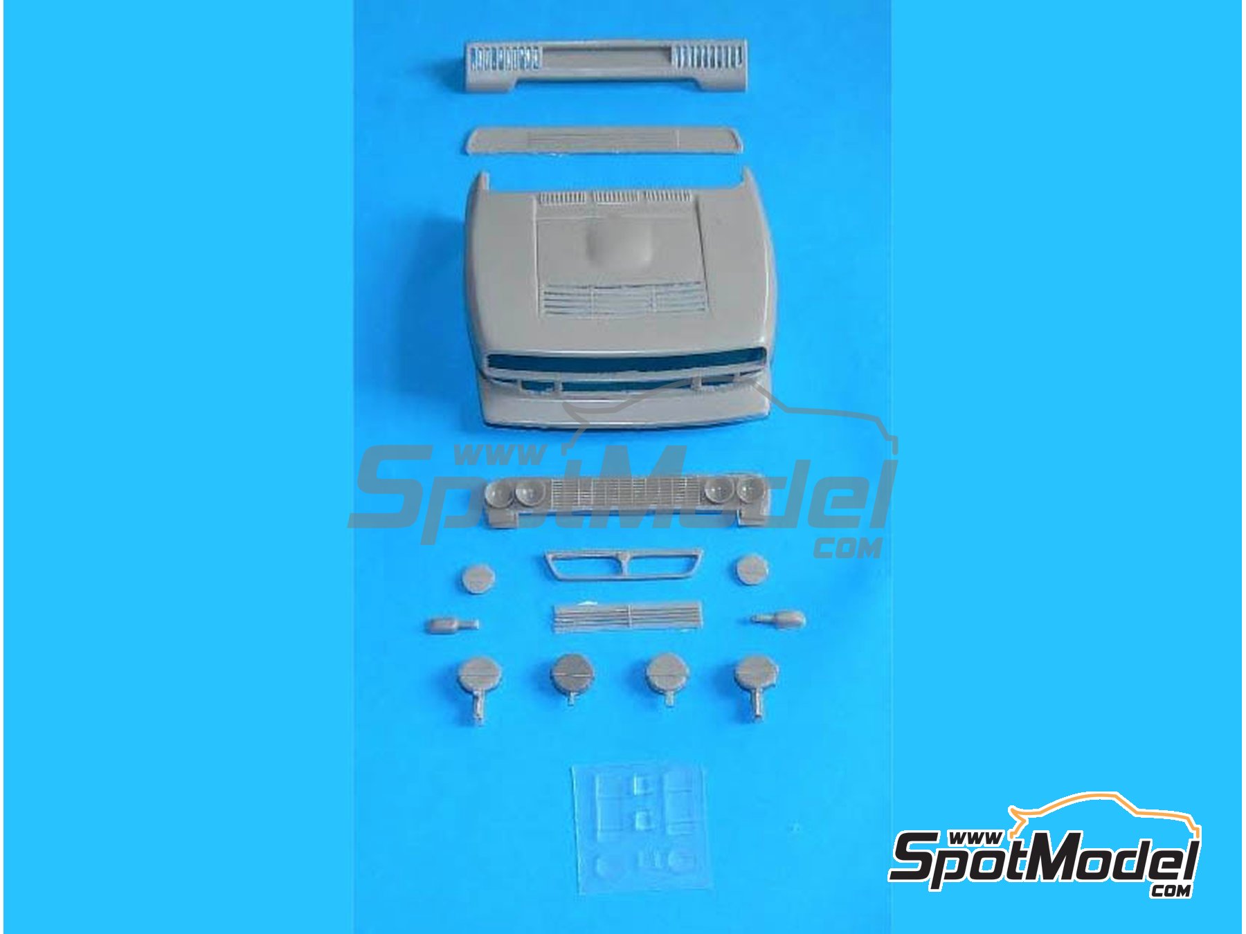 Image 2: Lancia 037 WRC sponsored by Totip - Ypres Rally 1982 | Marking / livery in 1/24 scale manufactured by Reji Model (ref. REJI-234, also 234)