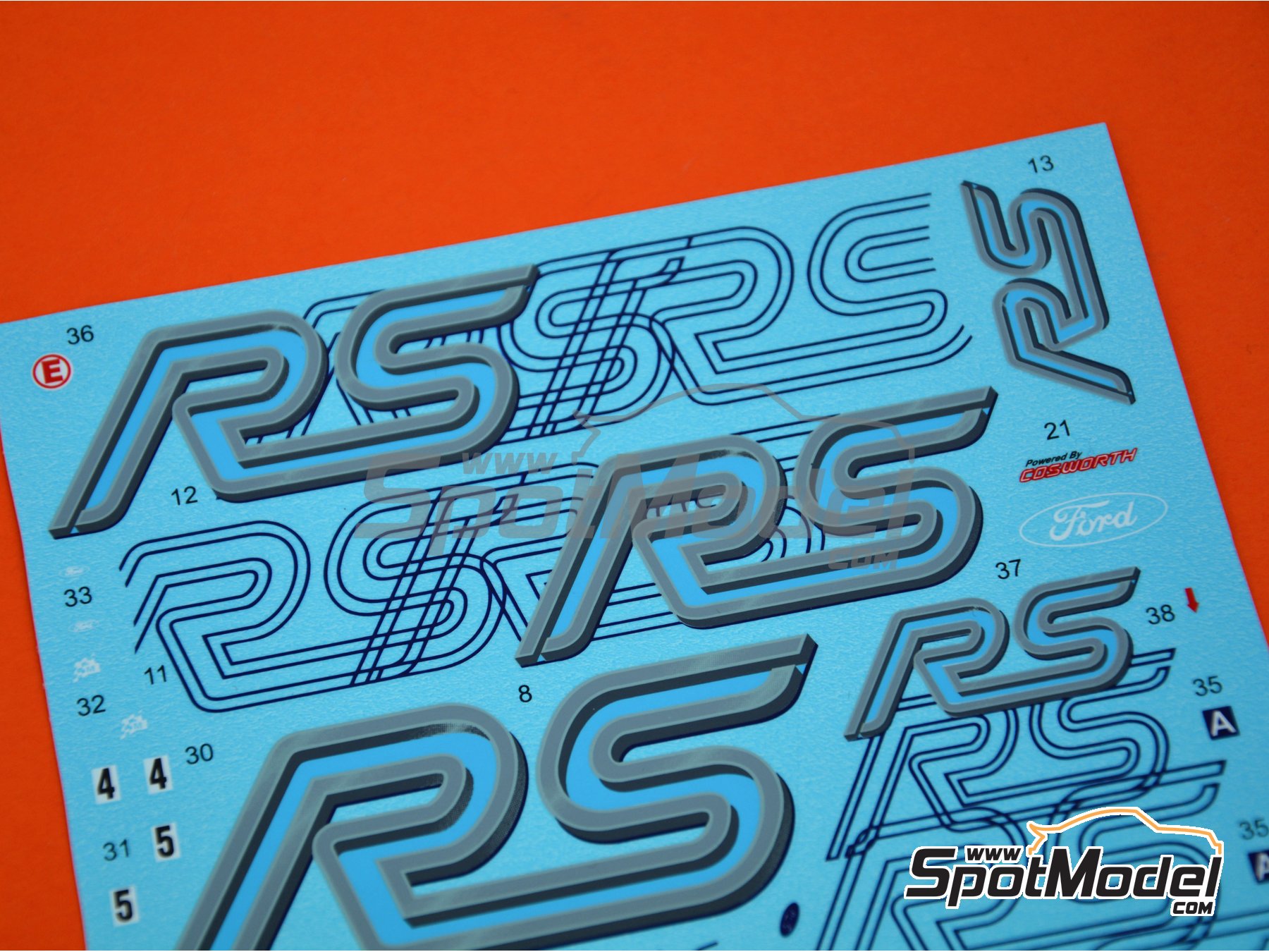 Image 6: Ford Focus WRC - New Zealand Rally 2003 | Marking / livery in 1/24 scale manufactured by Reji Model (ref.&nbsp;REJI-271, also 271)