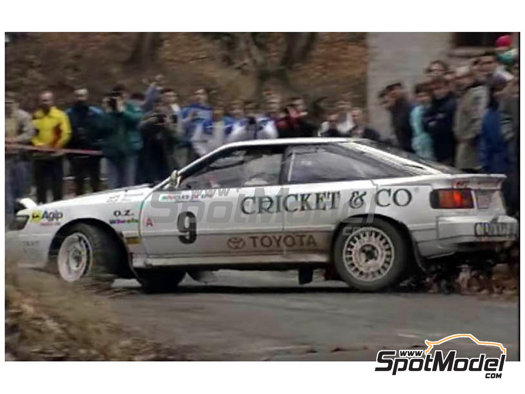 Image 2: Toyota Celica GT-Four ST165 sponsored by Cricket & Co - Boucles de SPA 1992 | Marking / livery in 1/24 scale manufactured by Reji Model (ref. REJI-281, also 281)