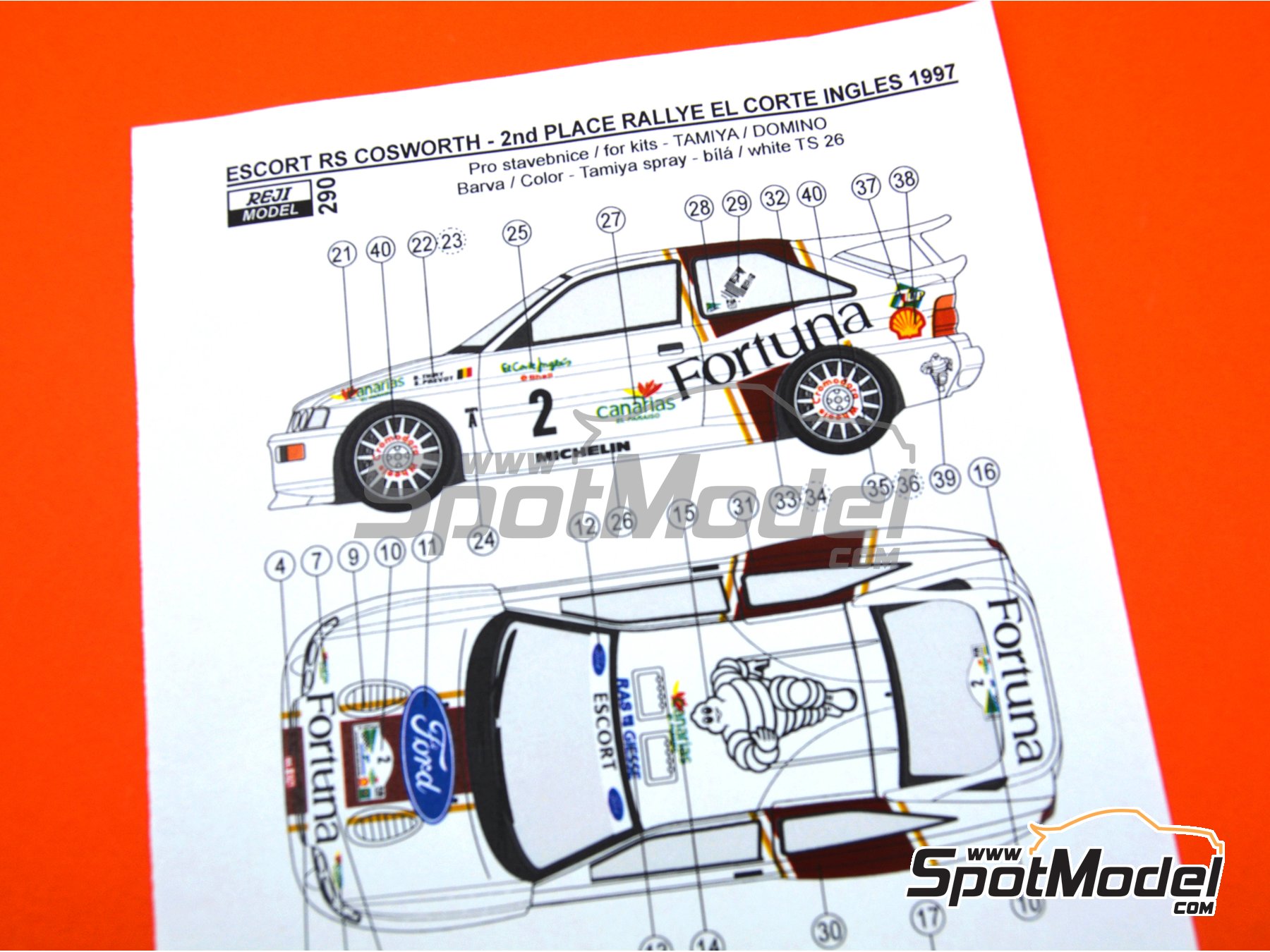 Paul's Tamiya 1/24 Ford Michelin Pilot Escort Cosworth - International  Scale Modeller