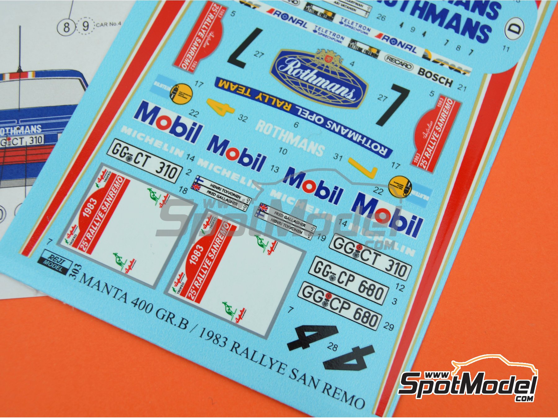 SpotModel SPOT-019: Herramienta de modelismo - Pinzas rectas (ref